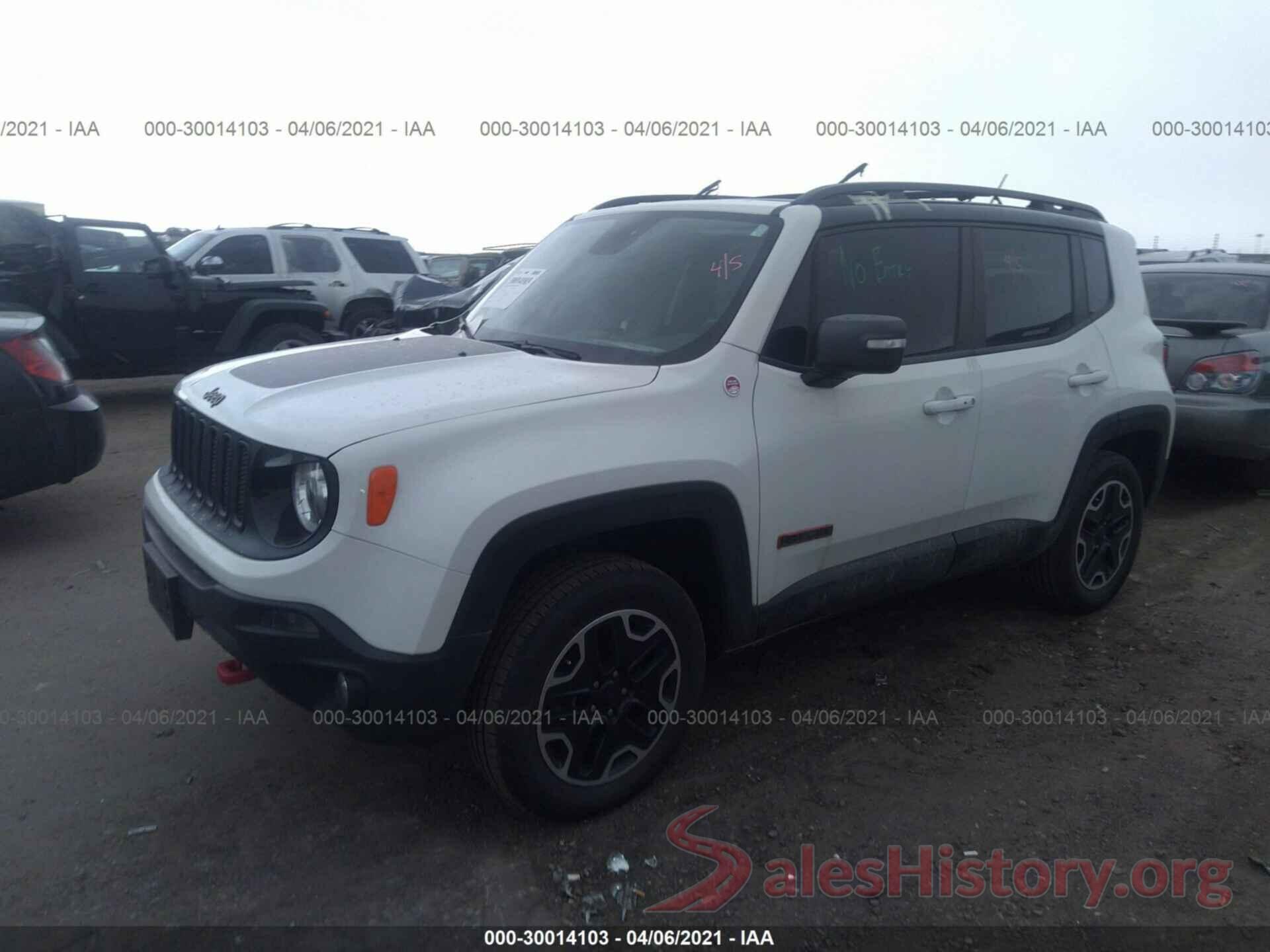 ZACCJBCT3GPD28626 2016 JEEP RENEGADE