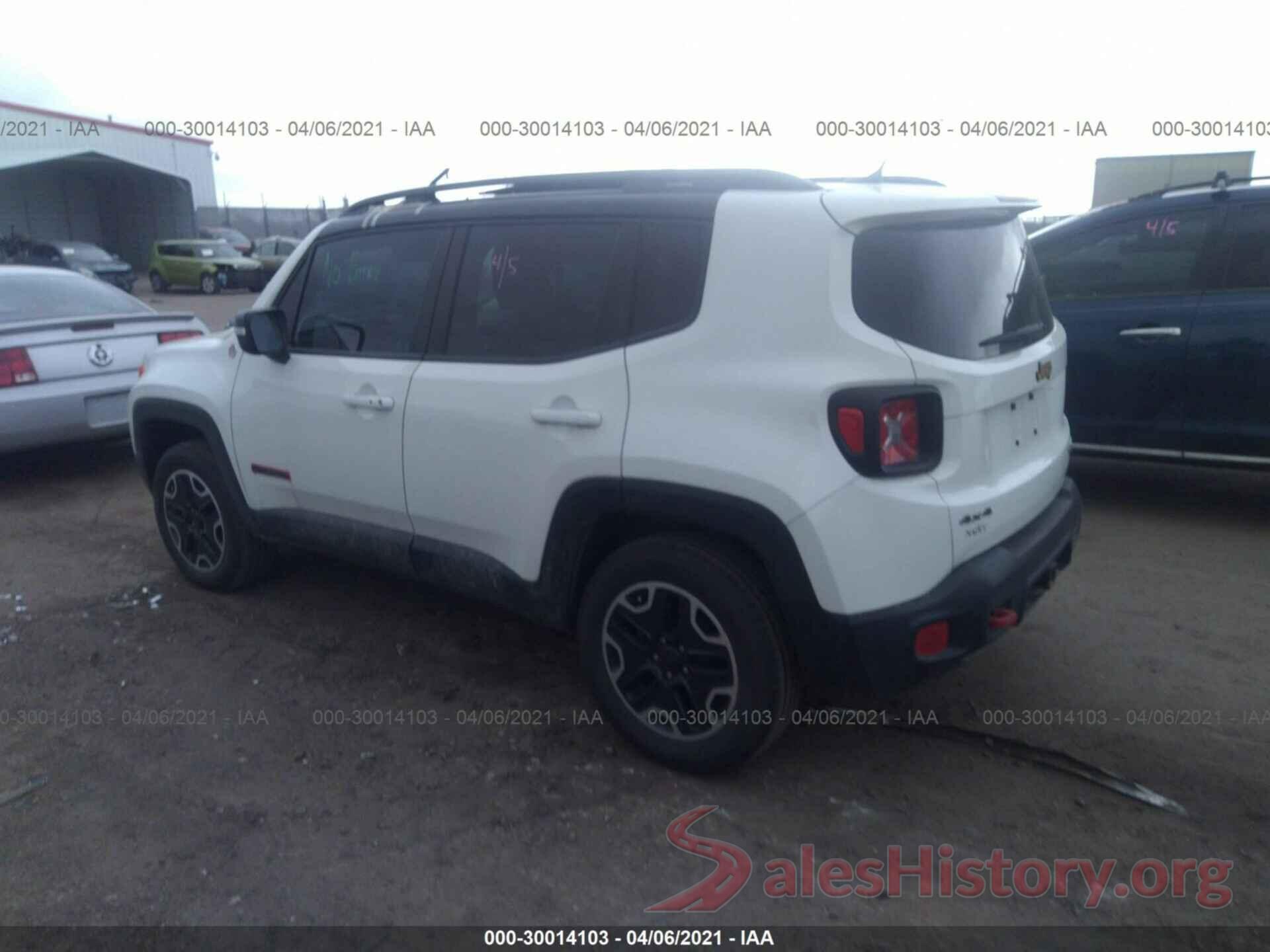 ZACCJBCT3GPD28626 2016 JEEP RENEGADE