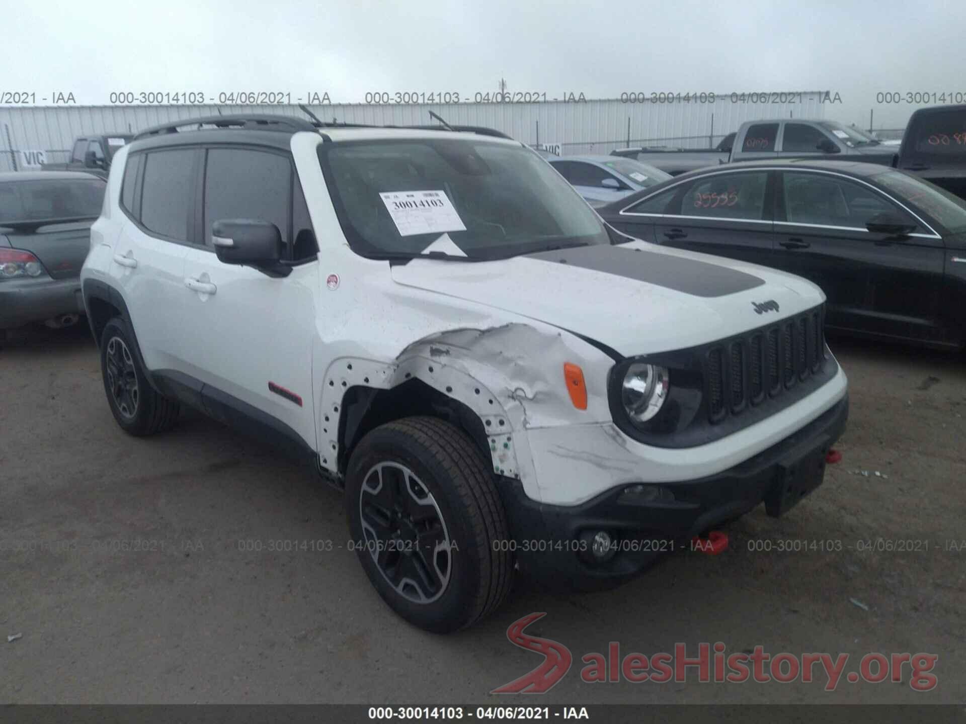 ZACCJBCT3GPD28626 2016 JEEP RENEGADE