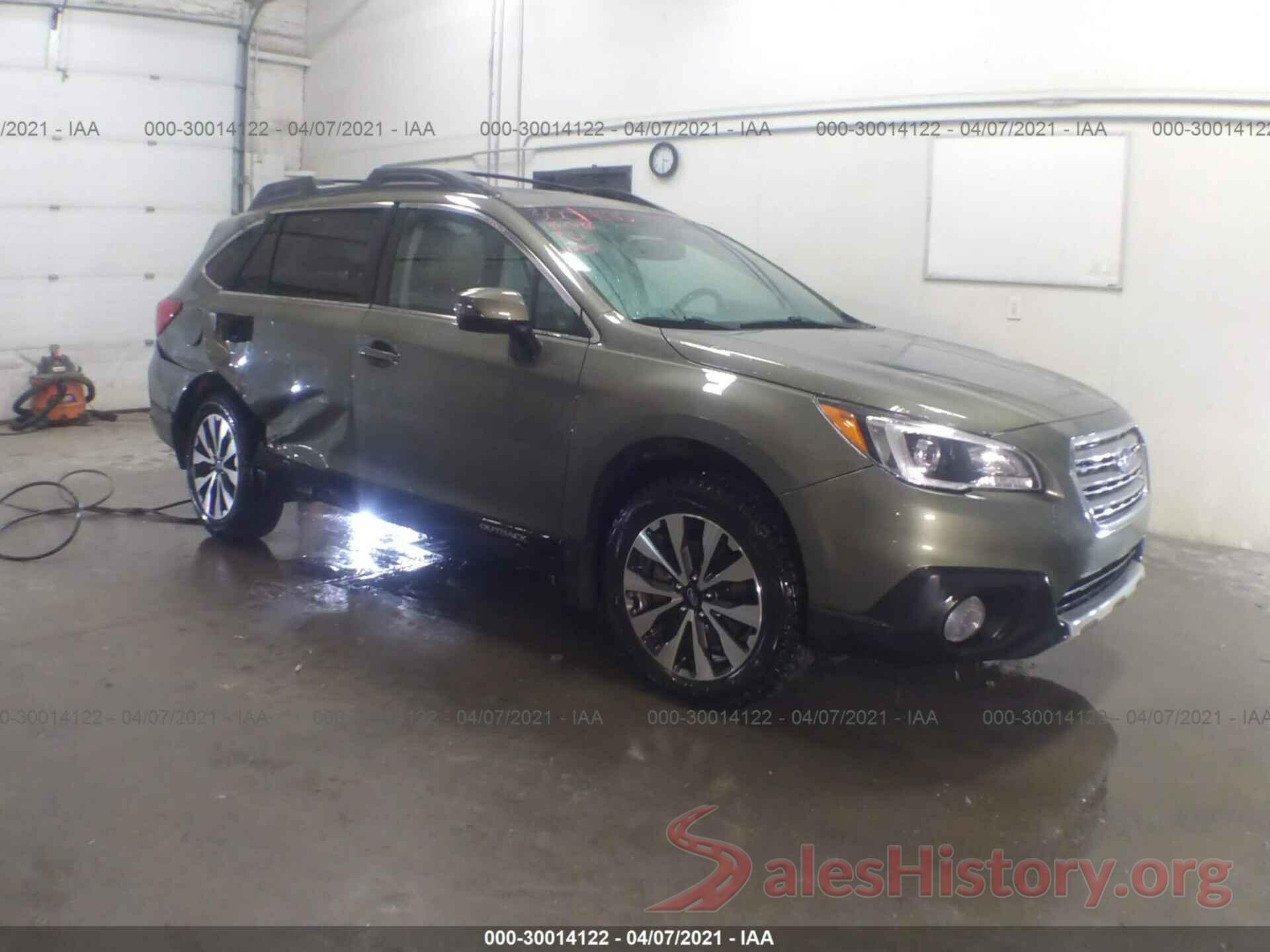 4S4BSANC7G3232739 2016 SUBARU OUTBACK