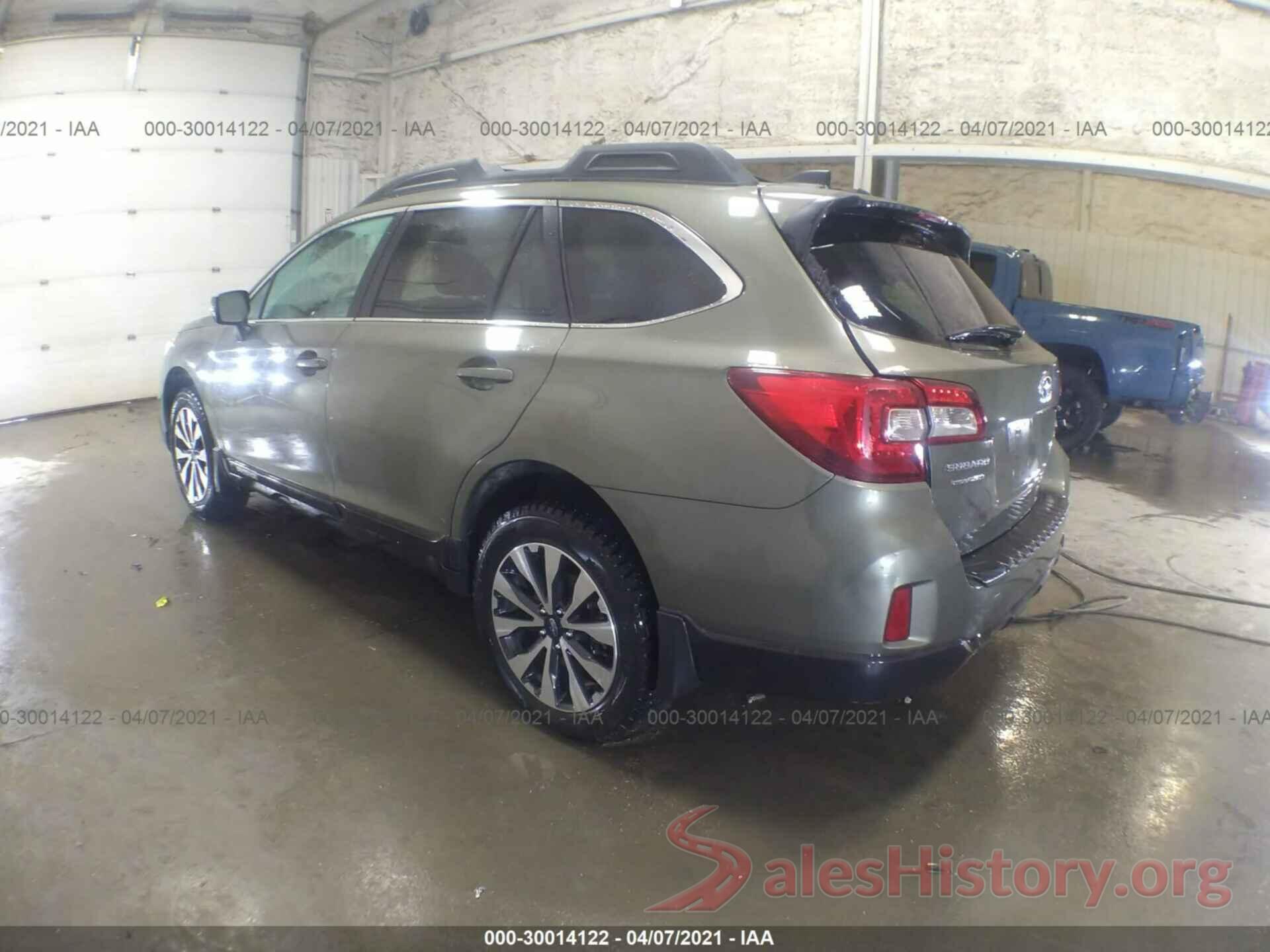 4S4BSANC7G3232739 2016 SUBARU OUTBACK