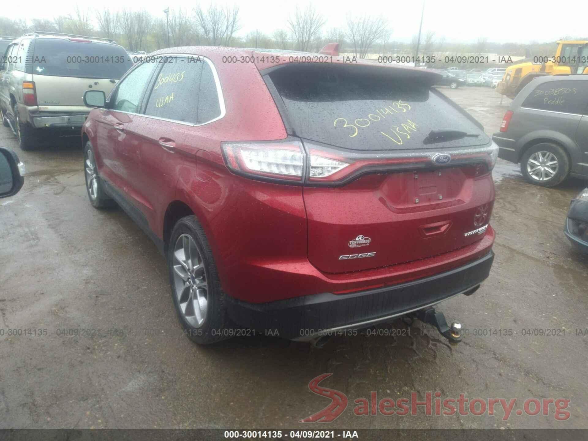 2FMPK4K94GBC17633 2016 FORD EDGE