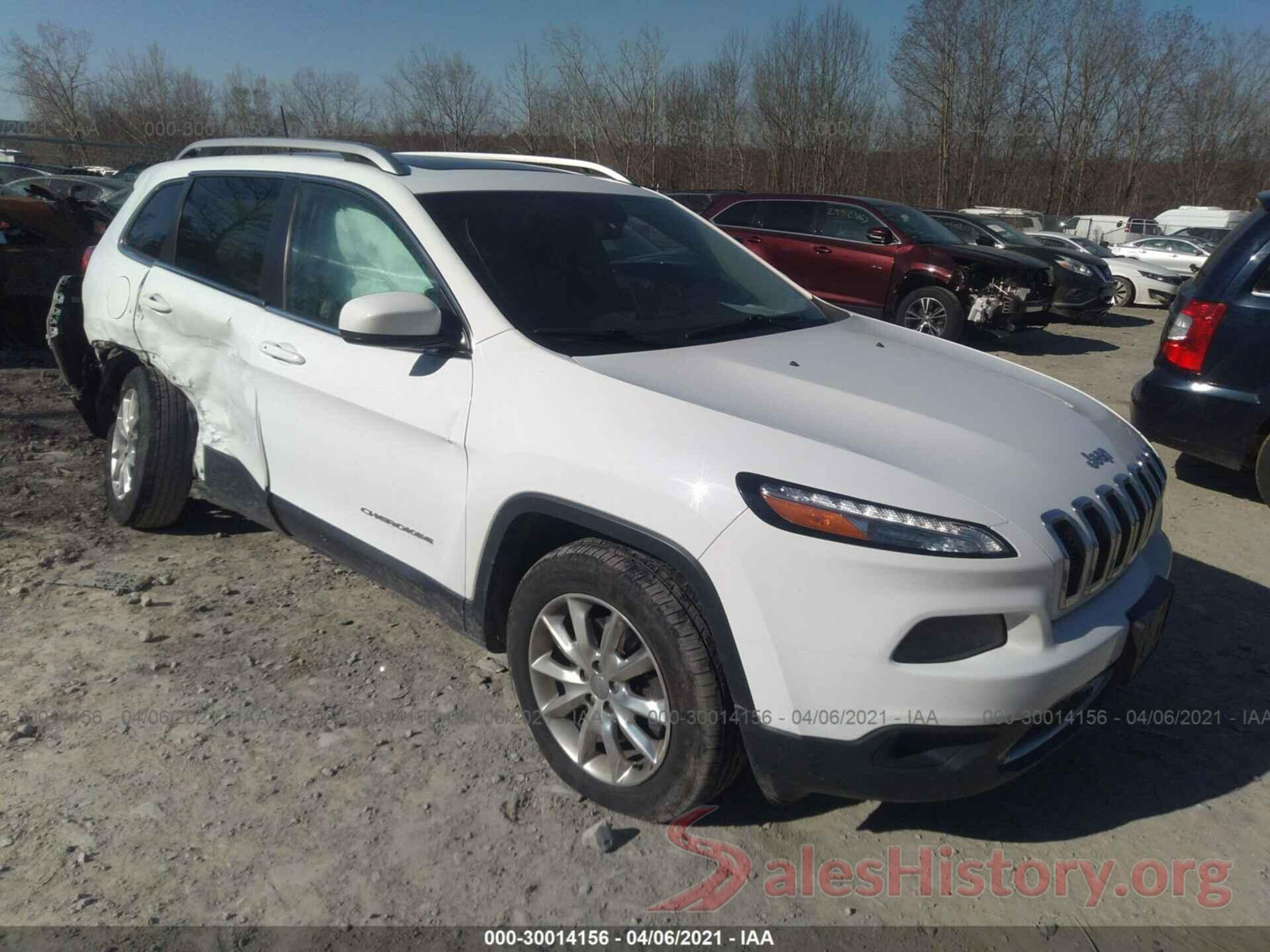 1C4PJMDB7GW144876 2016 JEEP CHEROKEE