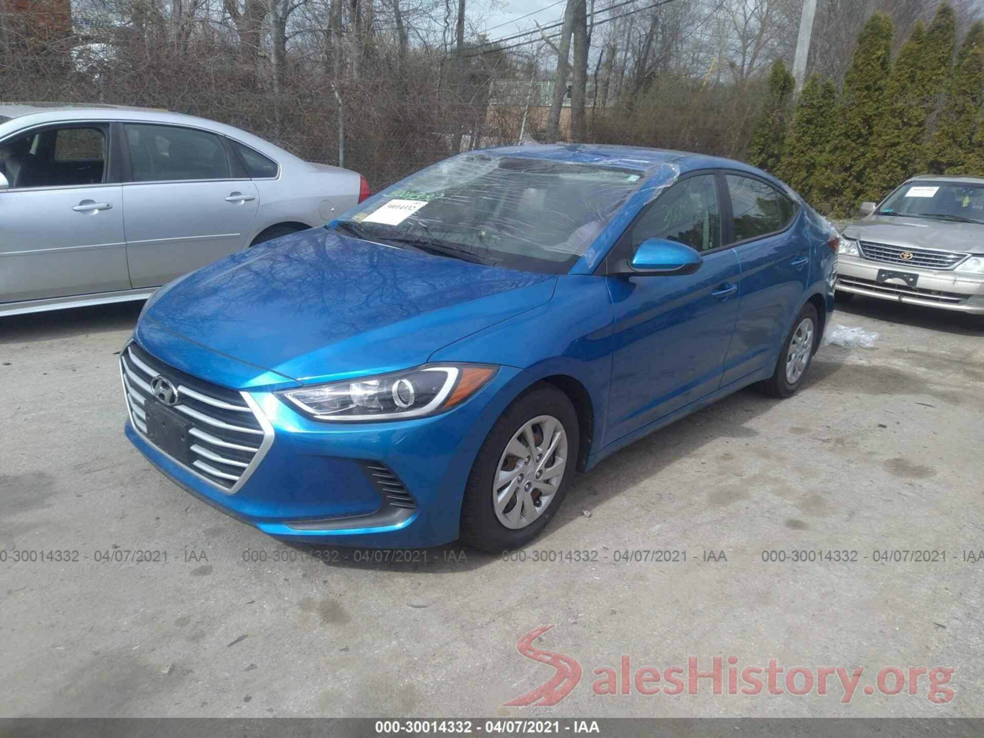 KMHD74LF0HU370790 2017 HYUNDAI ELANTRA