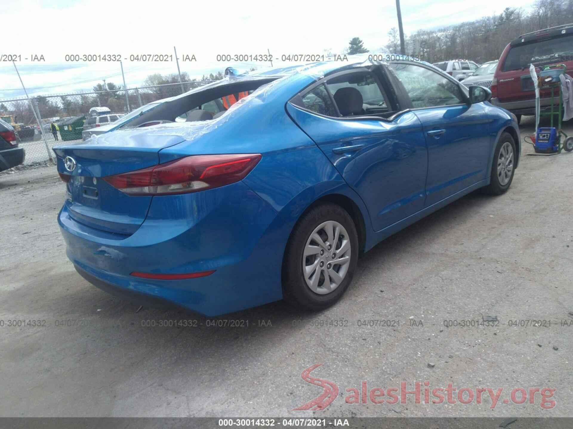 KMHD74LF0HU370790 2017 HYUNDAI ELANTRA