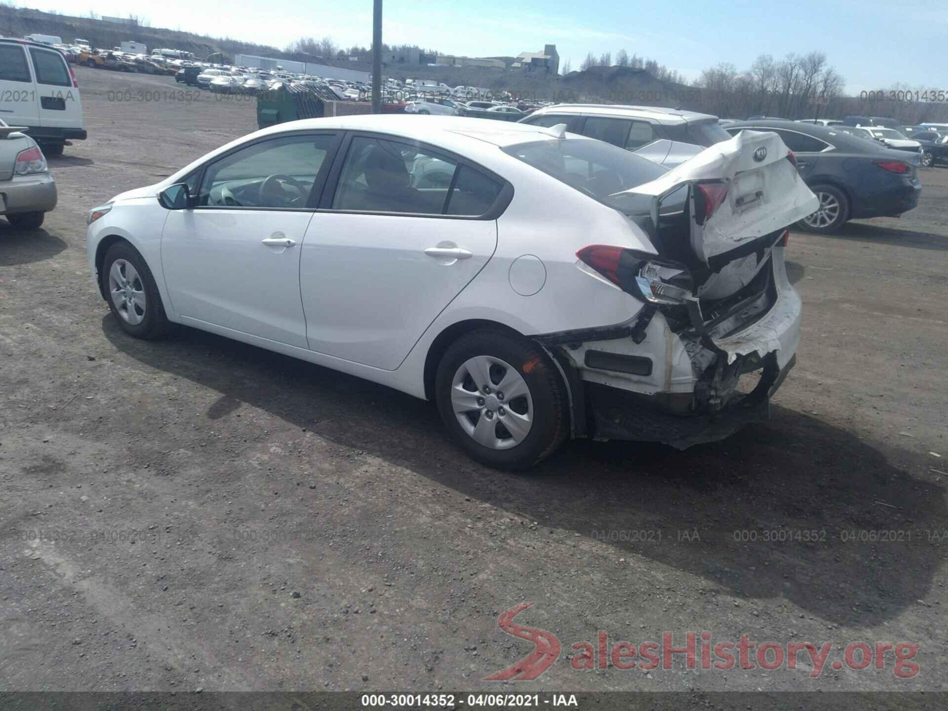 3KPFK4A73HE105111 2017 KIA FORTE