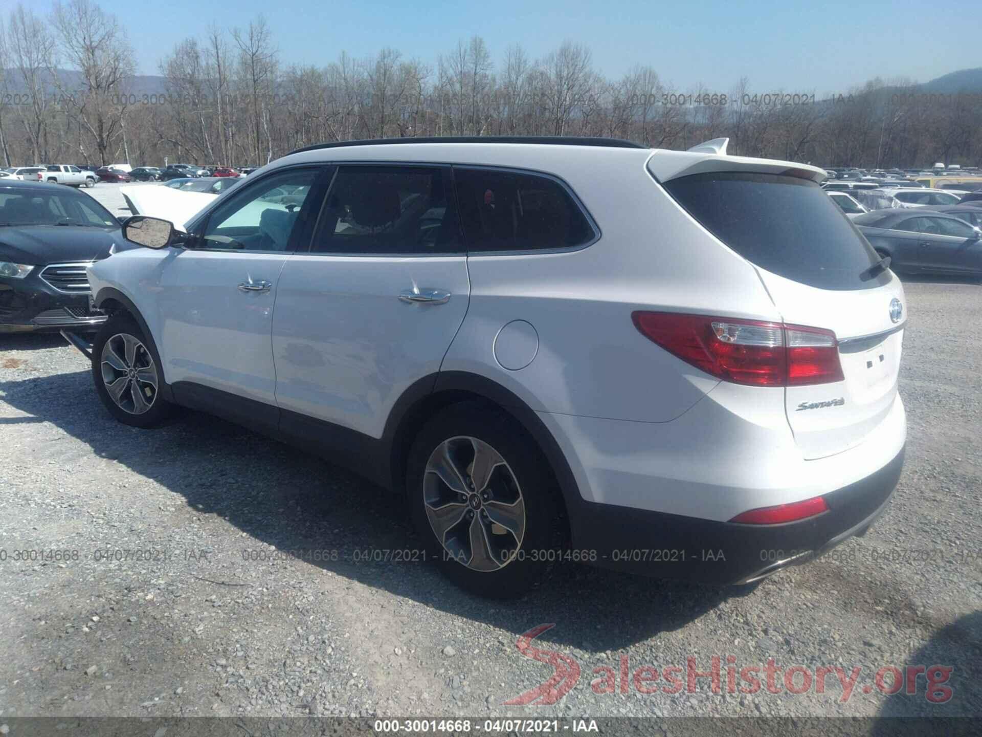 KM8SM4HF6GU159603 2016 HYUNDAI SANTA FE