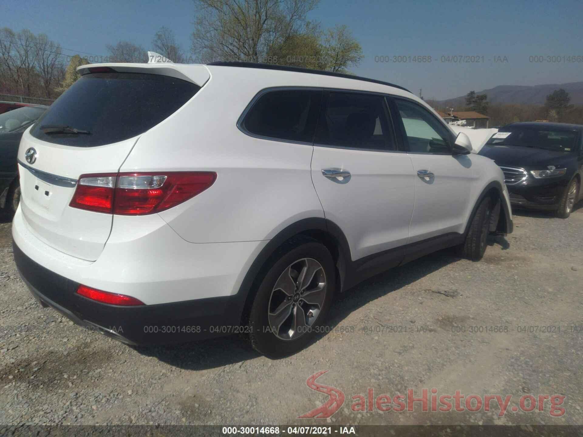 KM8SM4HF6GU159603 2016 HYUNDAI SANTA FE