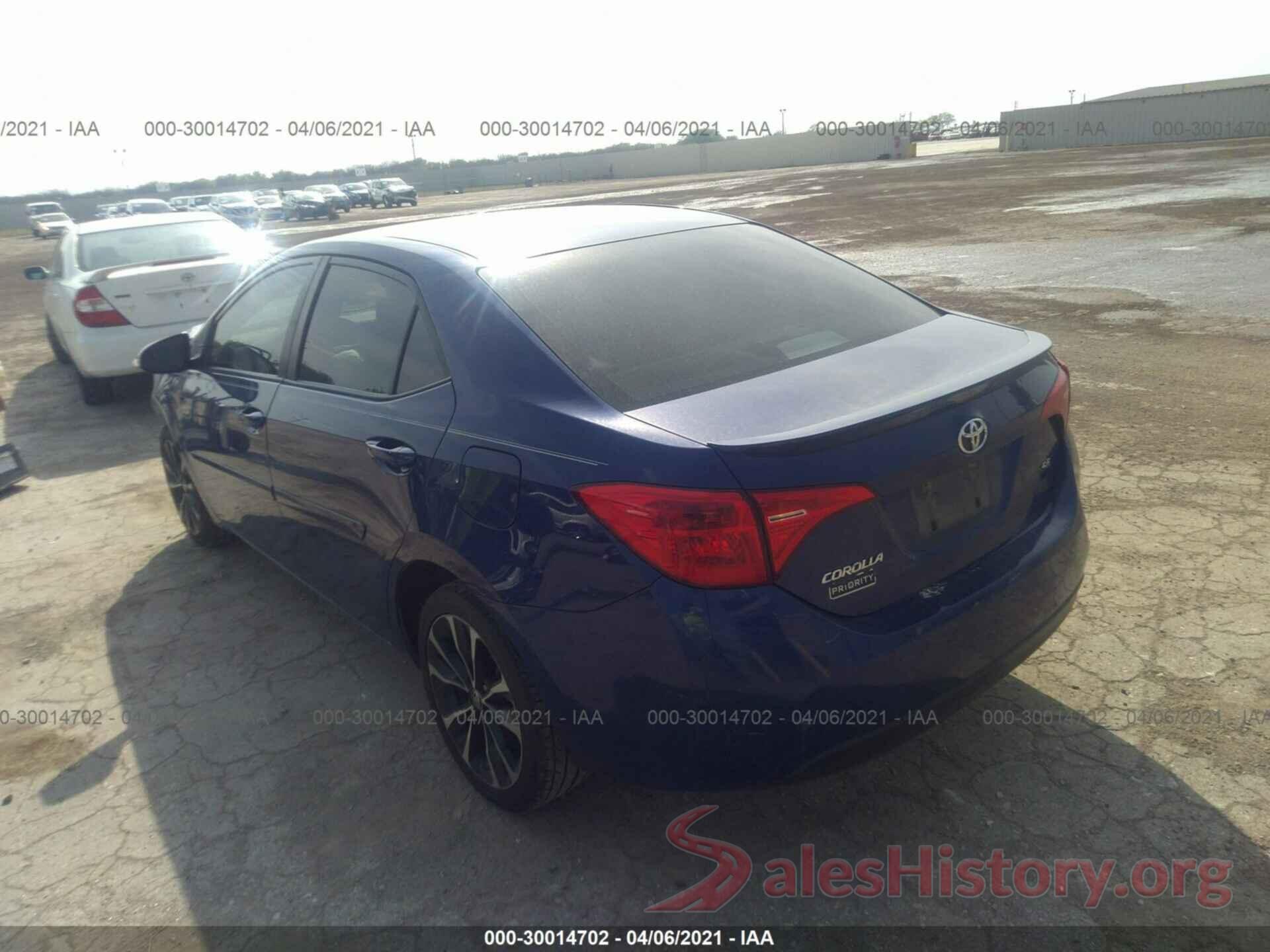 2T1BURHE0HC749920 2017 TOYOTA COROLLA