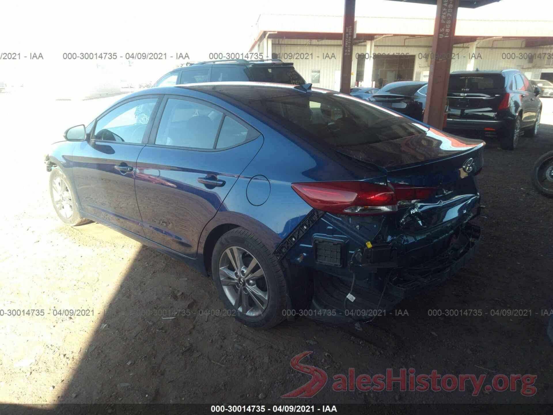 5NPD84LF7HH168945 2017 HYUNDAI ELANTRA