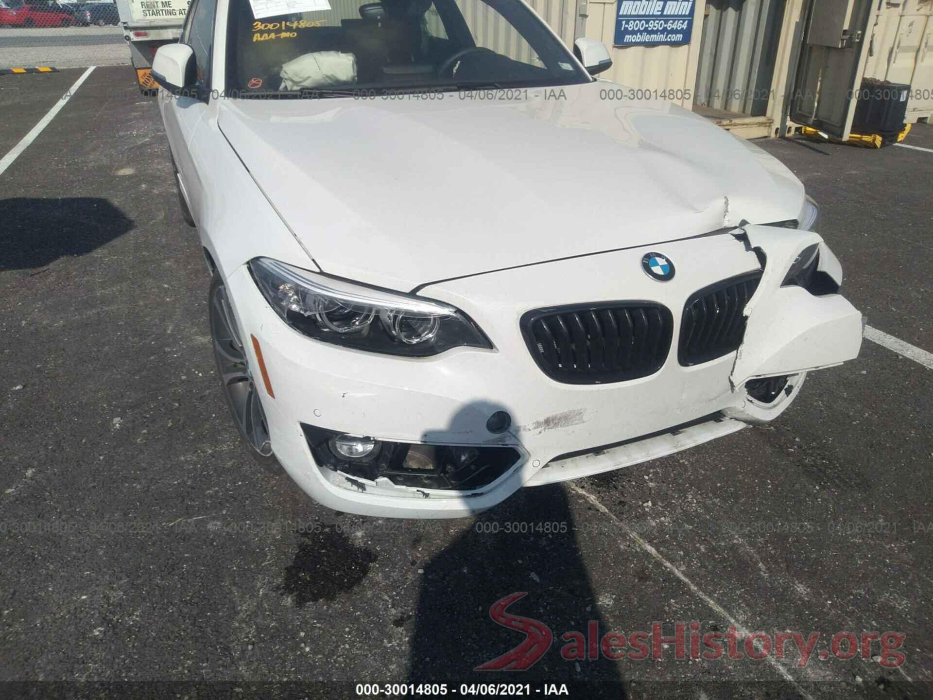 WBA2J3C54KVD49375 2019 BMW 2 SERIES