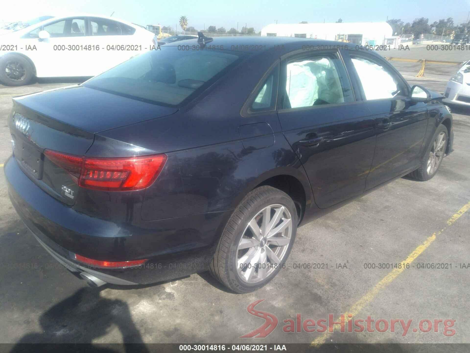 WAUGMAF44HN065299 2017 AUDI A4