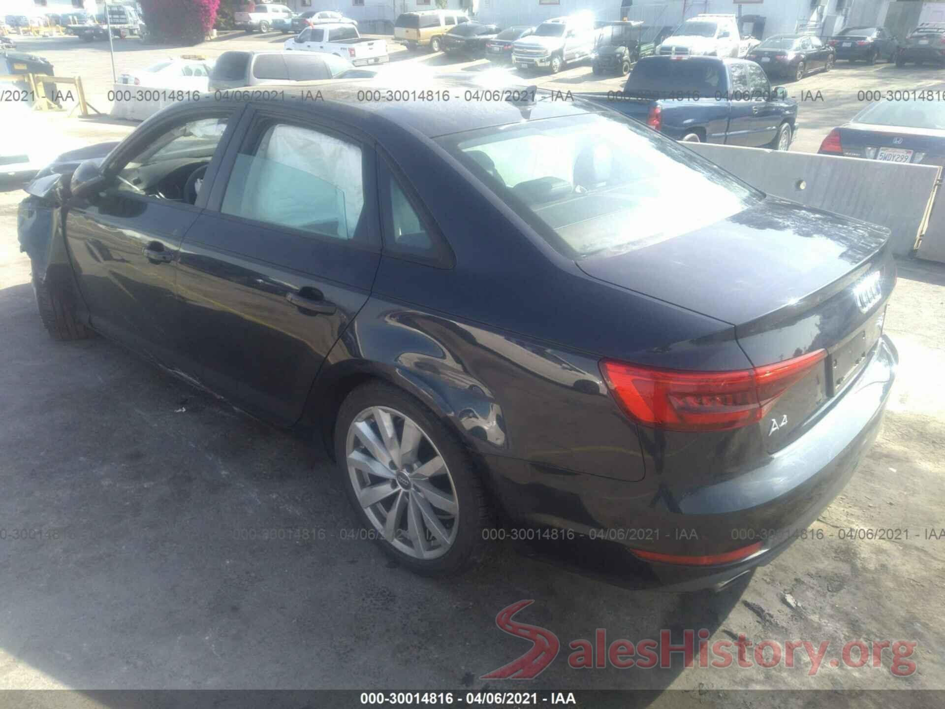 WAUGMAF44HN065299 2017 AUDI A4