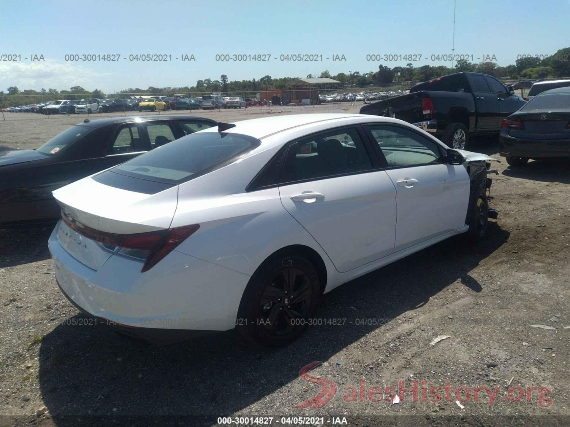 5NPLM4AG4MH026694 2021 HYUNDAI ELANTRA