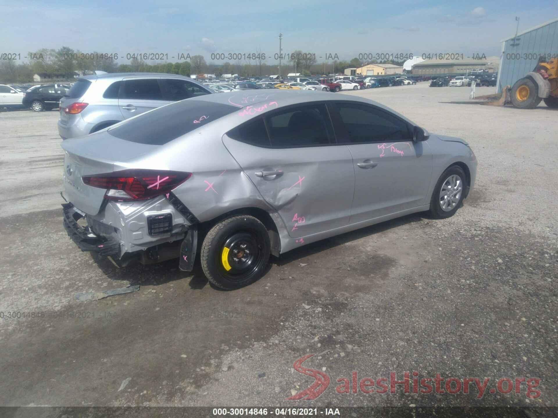 5NPD74LF5KH457901 2019 HYUNDAI ELANTRA