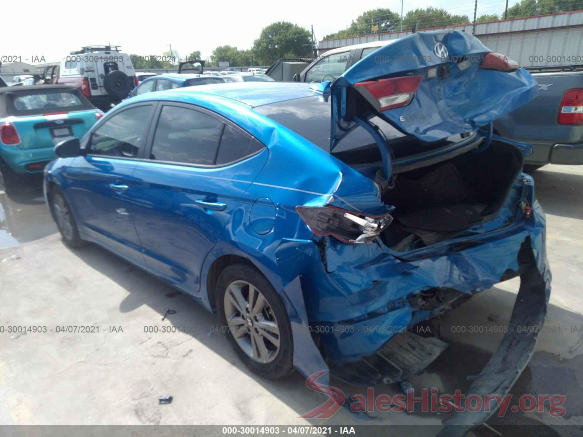 5NPD84LF2JH332432 2018 HYUNDAI ELANTRA