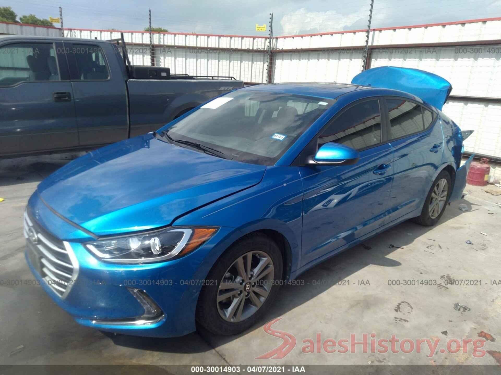 5NPD84LF2JH332432 2018 HYUNDAI ELANTRA