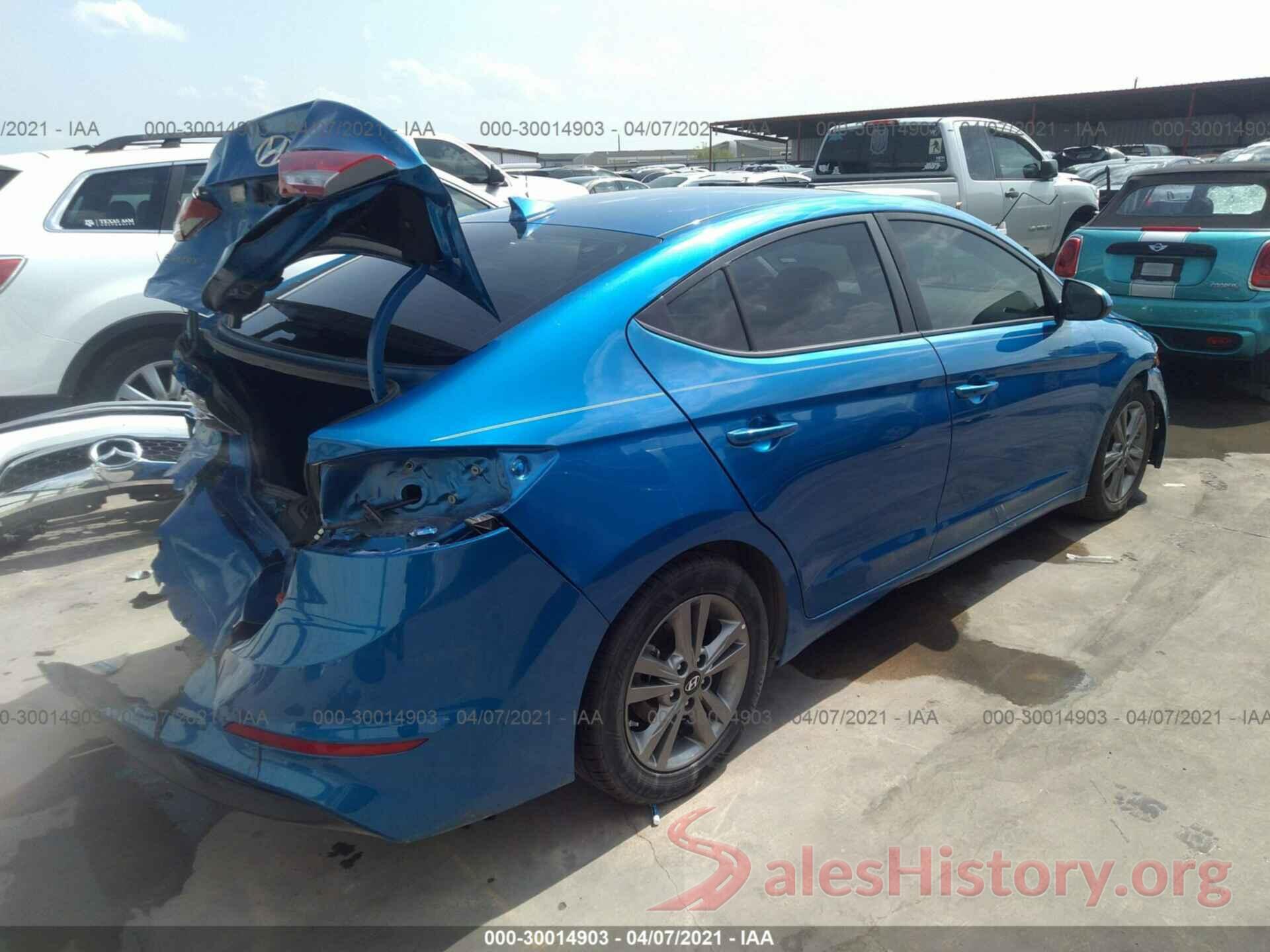 5NPD84LF2JH332432 2018 HYUNDAI ELANTRA