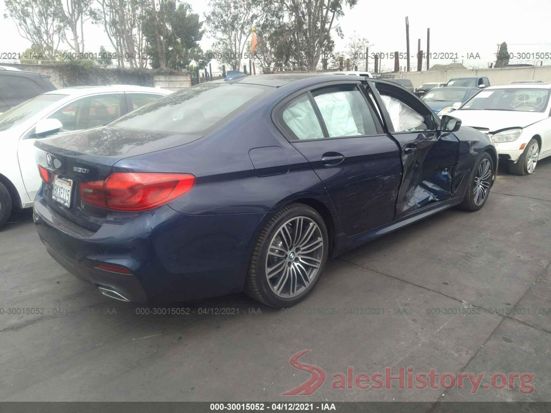 WBAJA5C50KWW33553 2019 BMW 5 SERIES