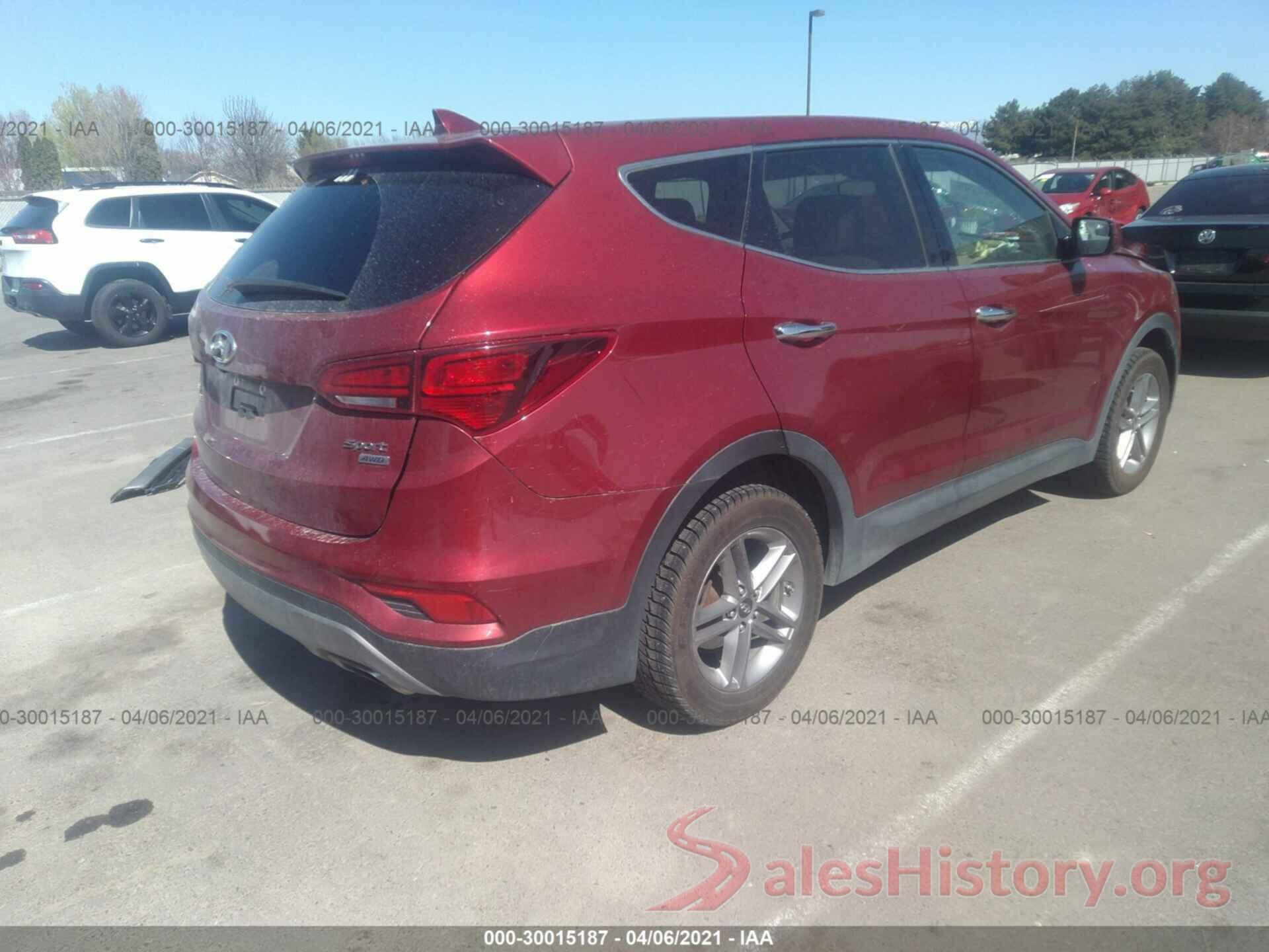 5XYZTDLB2HG451410 2017 HYUNDAI SANTA FE SPORT