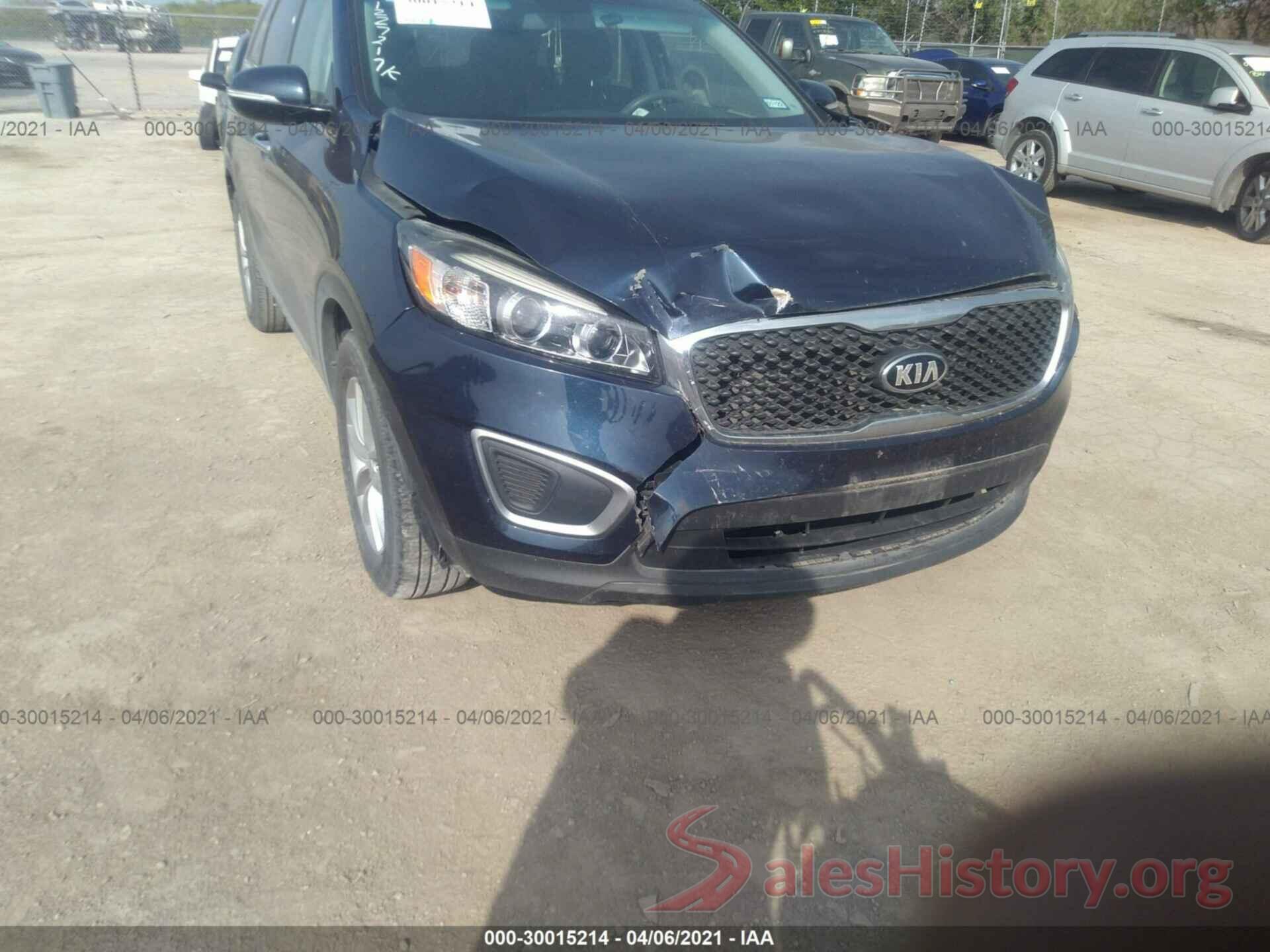 5XYPG4A55GG110803 2016 KIA SORENTO