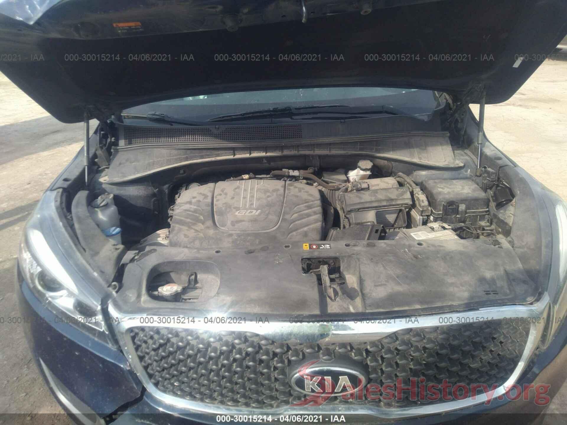 5XYPG4A55GG110803 2016 KIA SORENTO