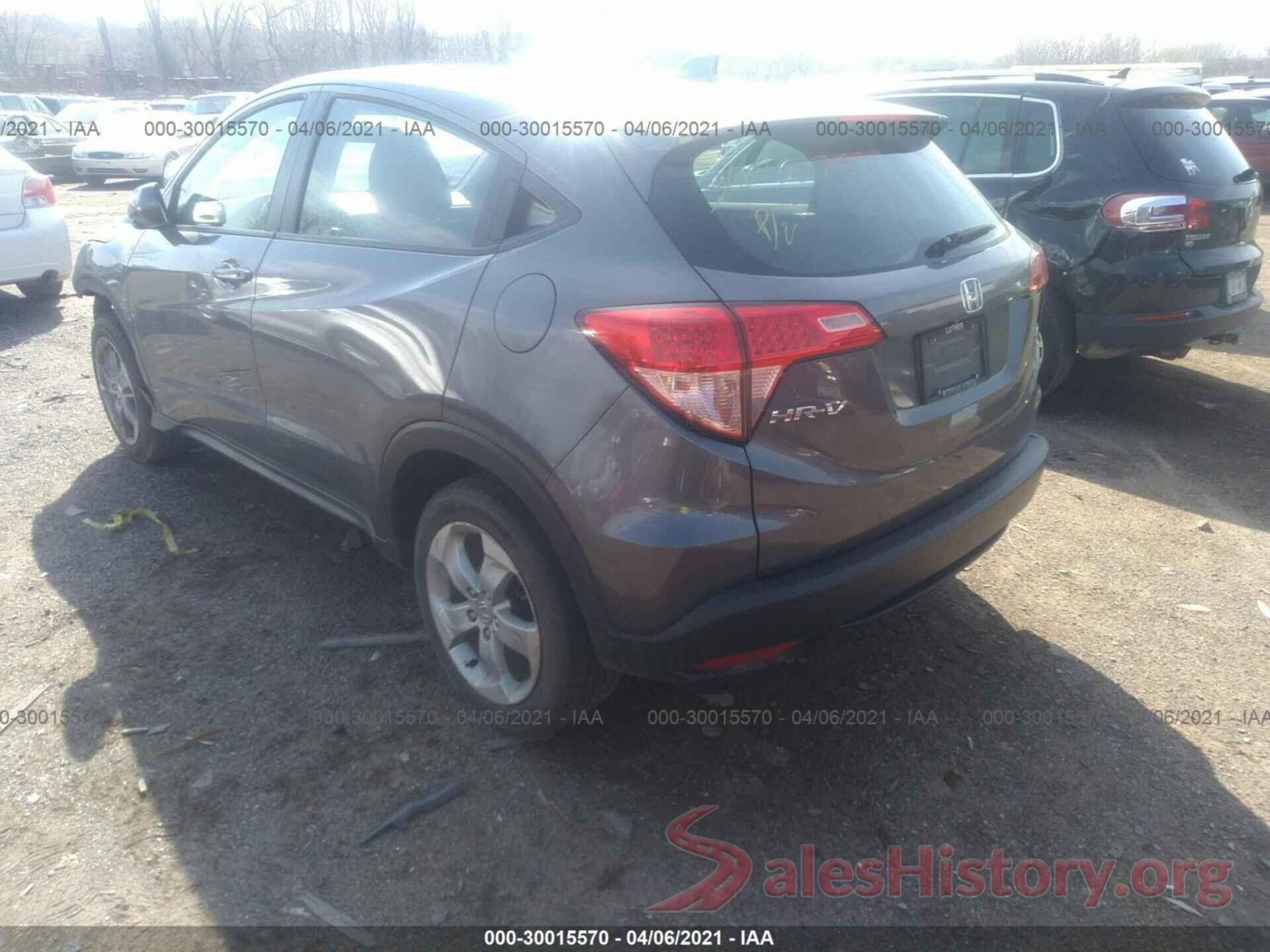 3CZRU6H35GM750797 2016 HONDA HR-V