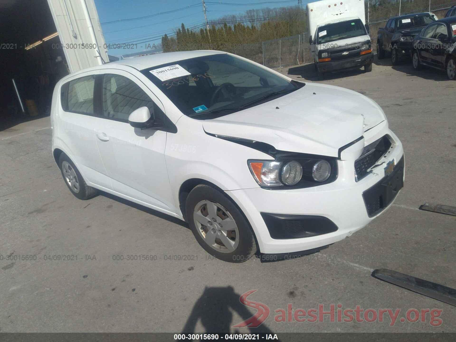 1G1JA6SH8G4181478 2016 CHEVROLET SONIC