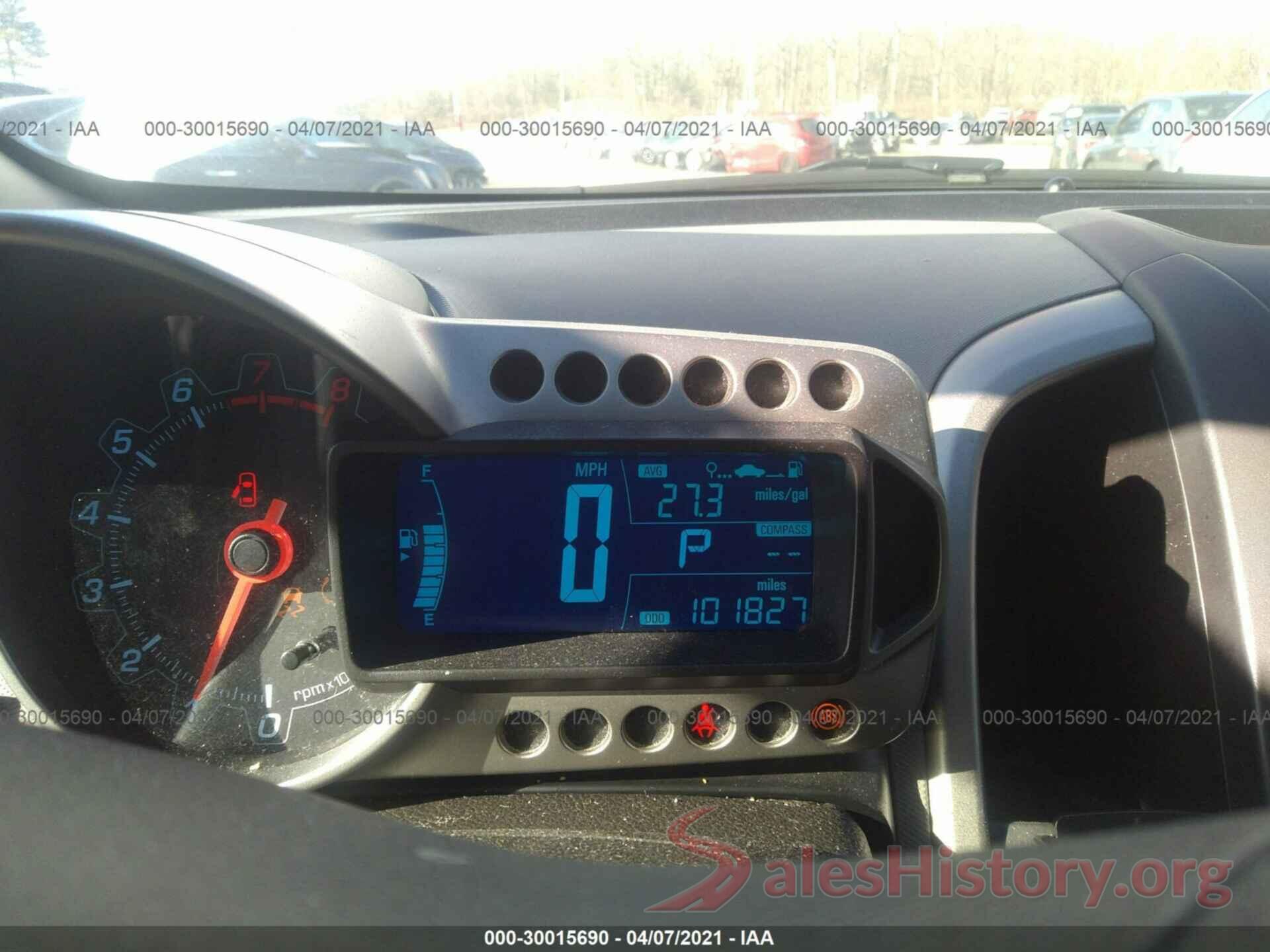 1G1JA6SH8G4181478 2016 CHEVROLET SONIC