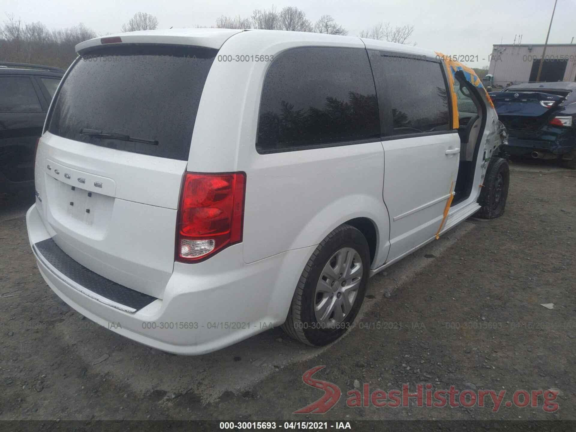 2C4RDGBGXGR379698 2016 DODGE GRAND CARAVAN