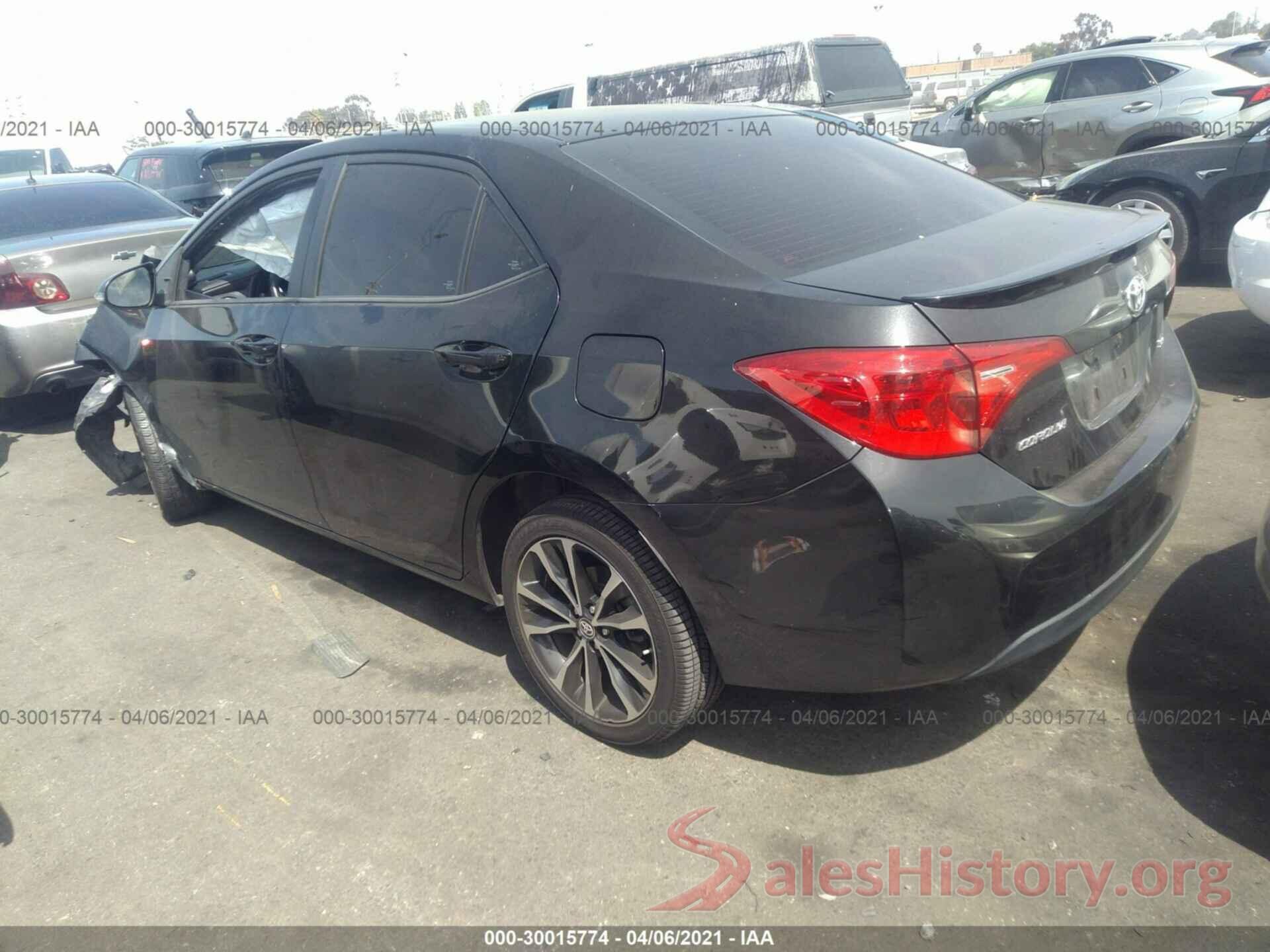 2T1BURHE2HC807929 2017 TOYOTA COROLLA