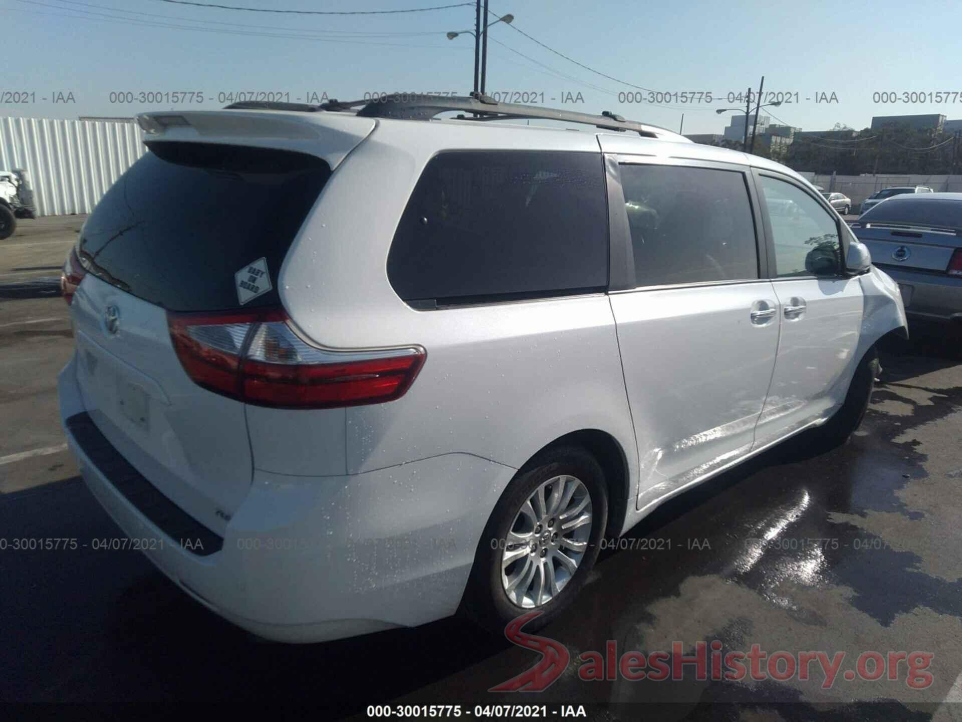 5TDYK3DCXGS724787 2016 TOYOTA SIENNA