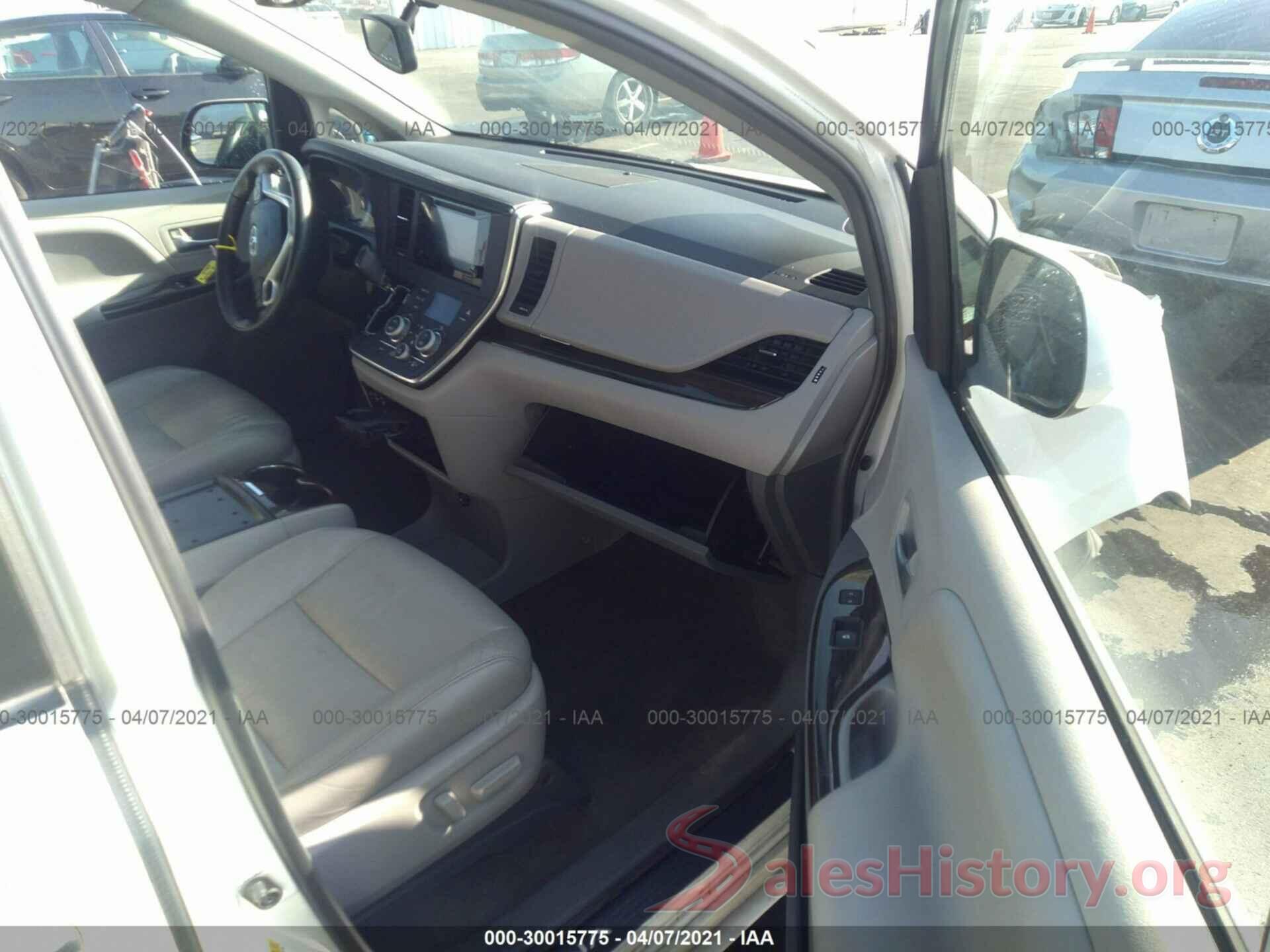 5TDYK3DCXGS724787 2016 TOYOTA SIENNA