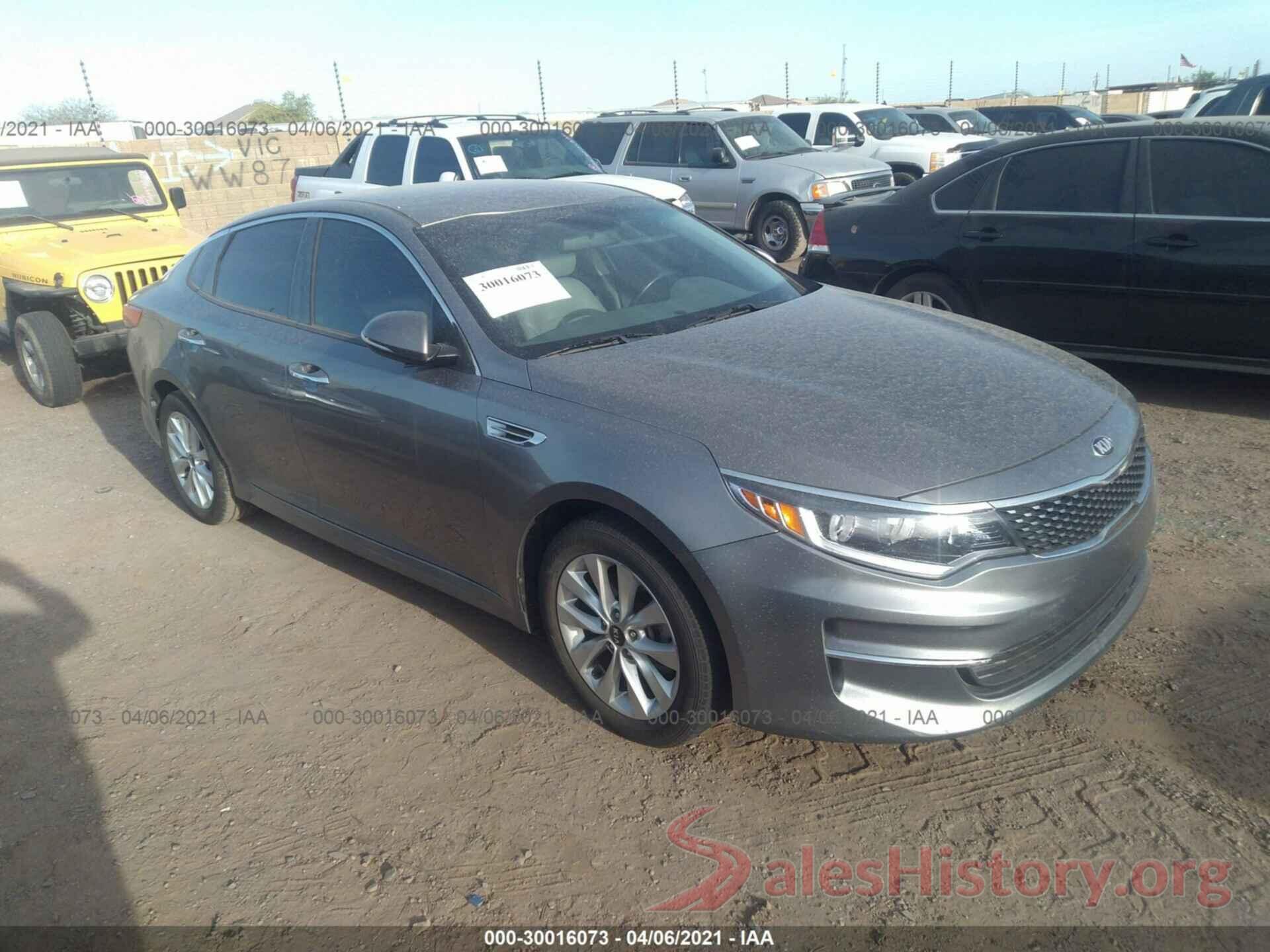 5XXGU4L30GG002873 2016 KIA OPTIMA