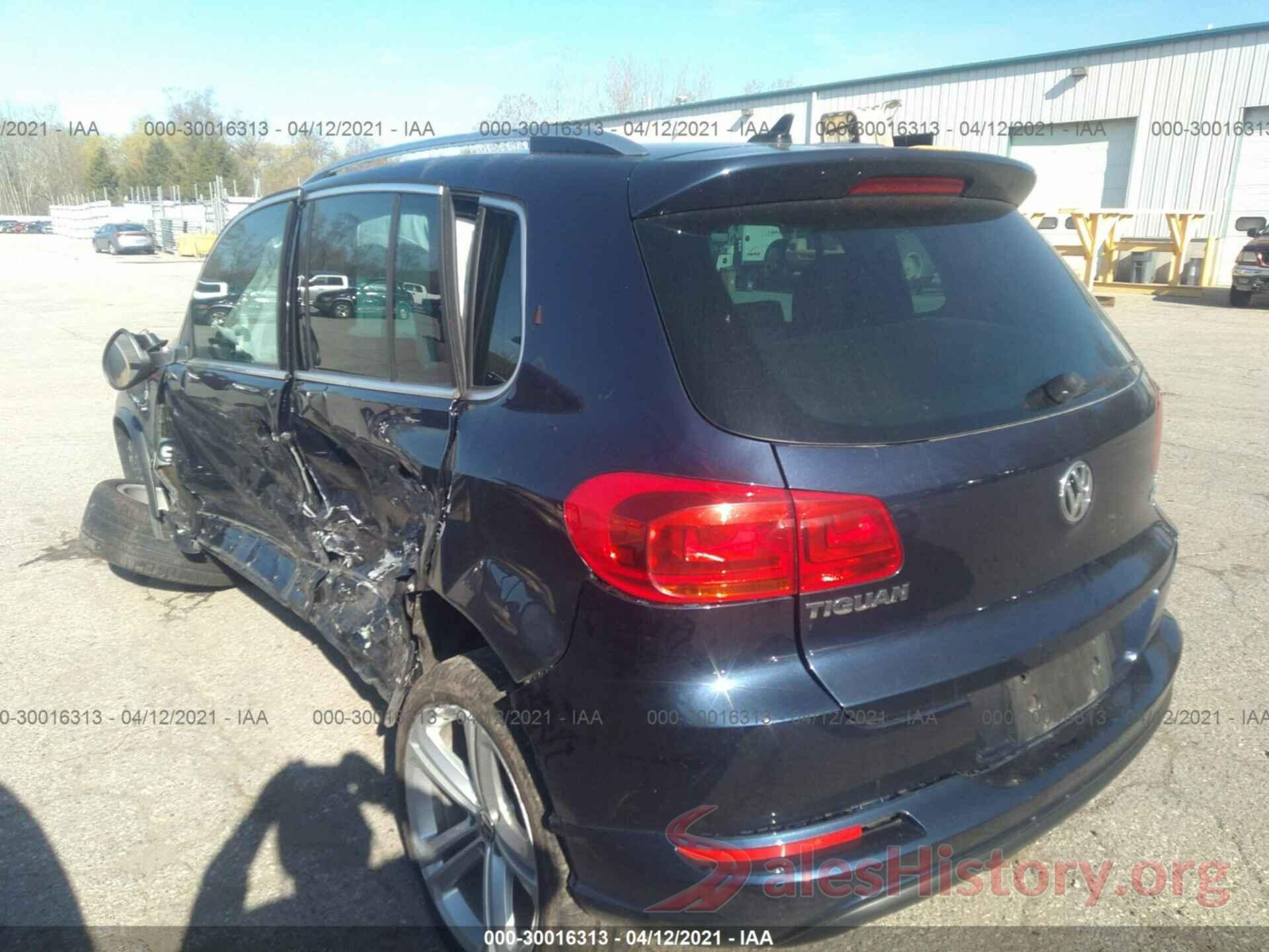 WVGBV7AX3GW606961 2016 VOLKSWAGEN TIGUAN