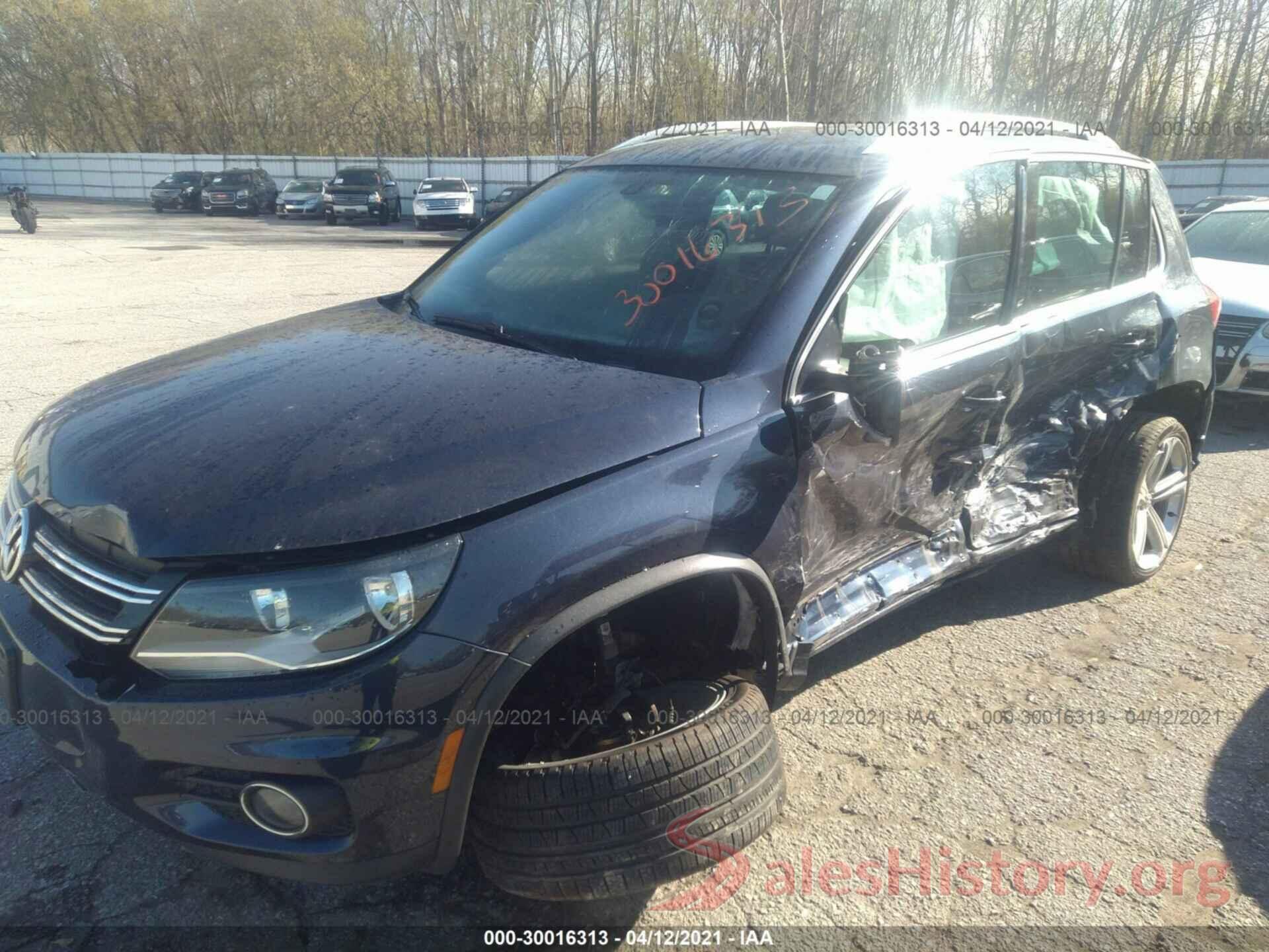 WVGBV7AX3GW606961 2016 VOLKSWAGEN TIGUAN