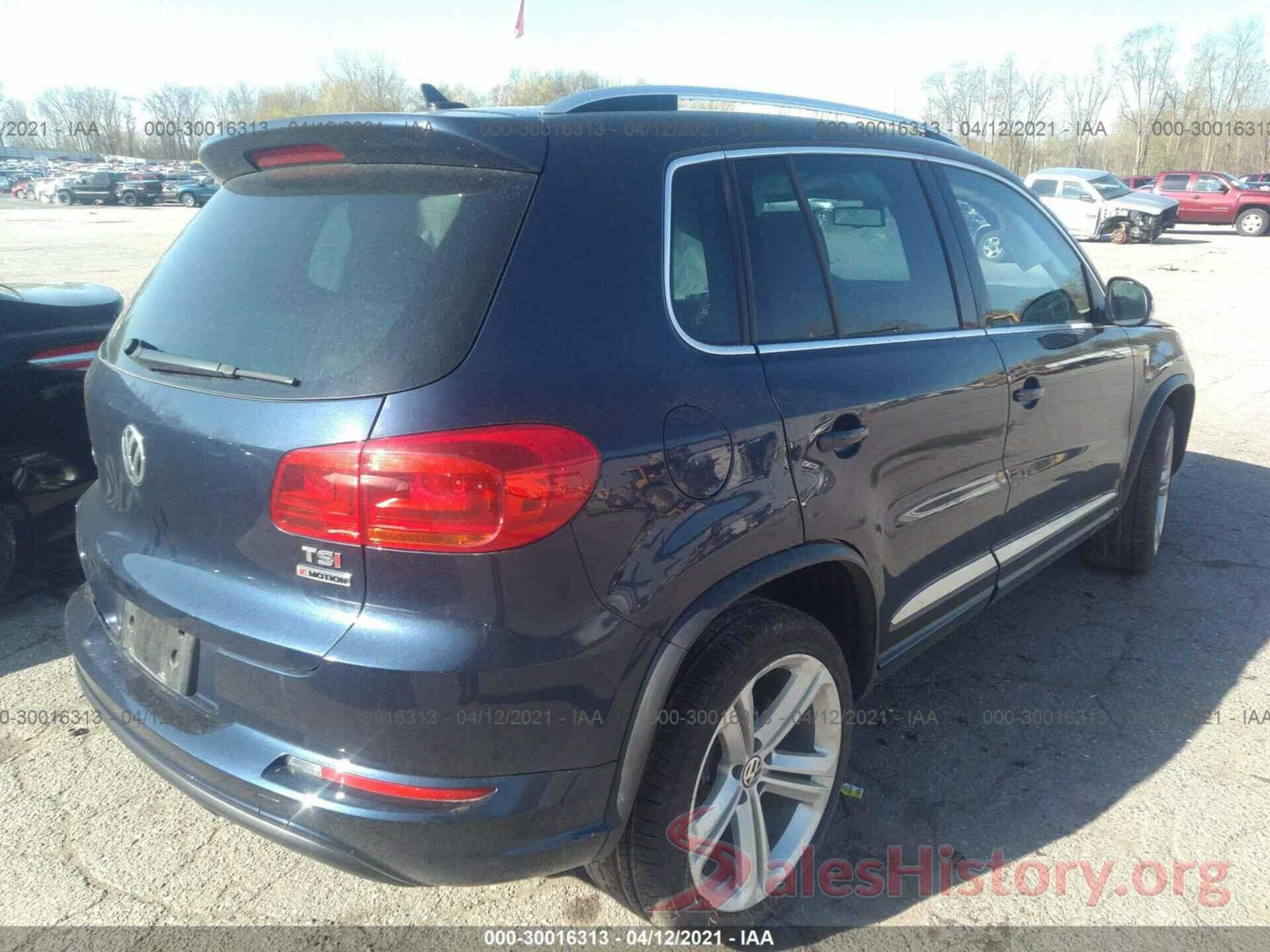 WVGBV7AX3GW606961 2016 VOLKSWAGEN TIGUAN