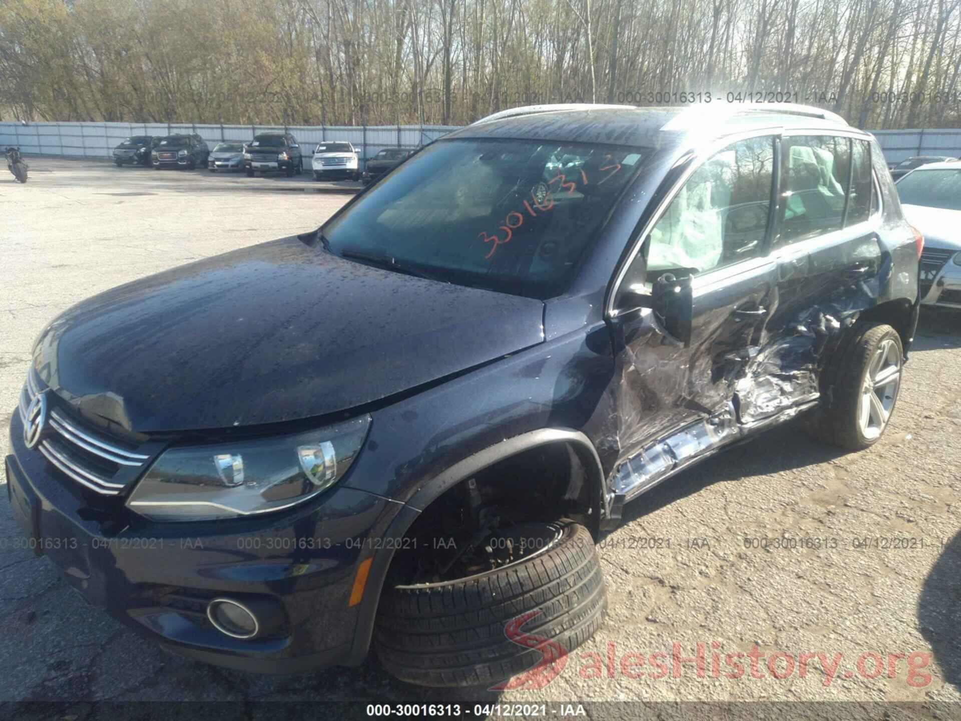 WVGBV7AX3GW606961 2016 VOLKSWAGEN TIGUAN