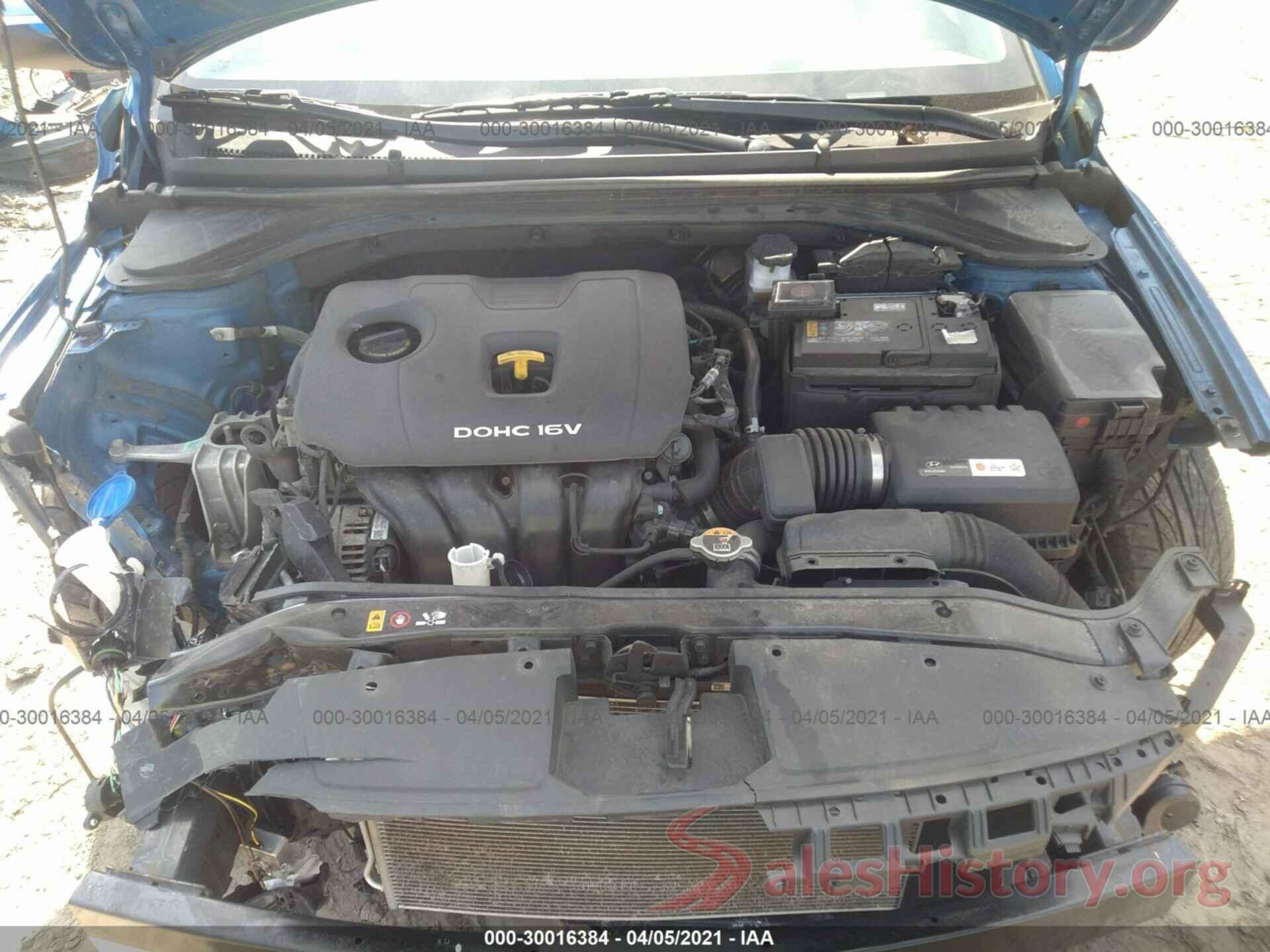 5NPD84LF7JH358878 2018 HYUNDAI ELANTRA