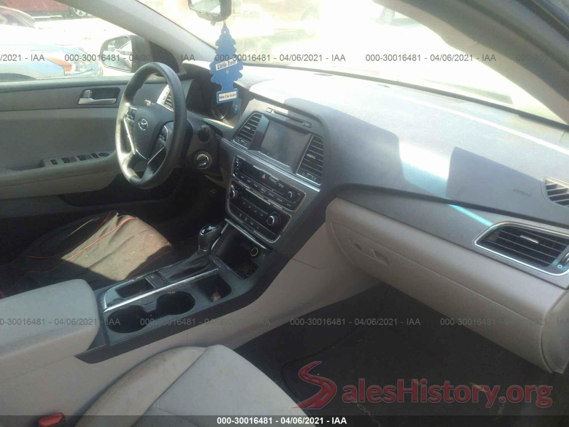 5NPE24AF6GH281048 2016 HYUNDAI SONATA