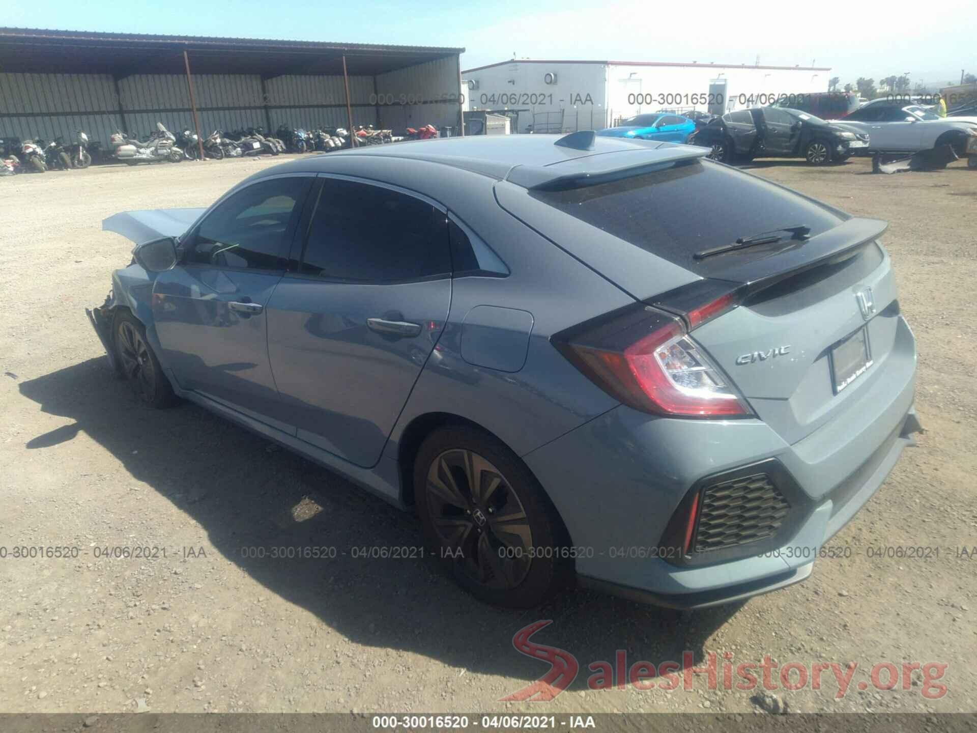 SHHFK7H53HU415564 2017 HONDA CIVIC HATCHBACK