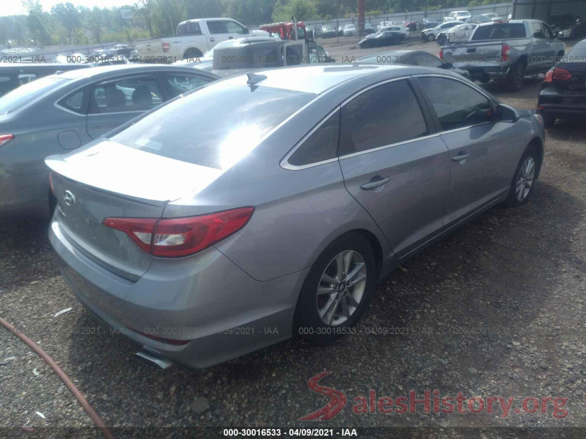 5NPE24AFXHH534695 2017 HYUNDAI SONATA