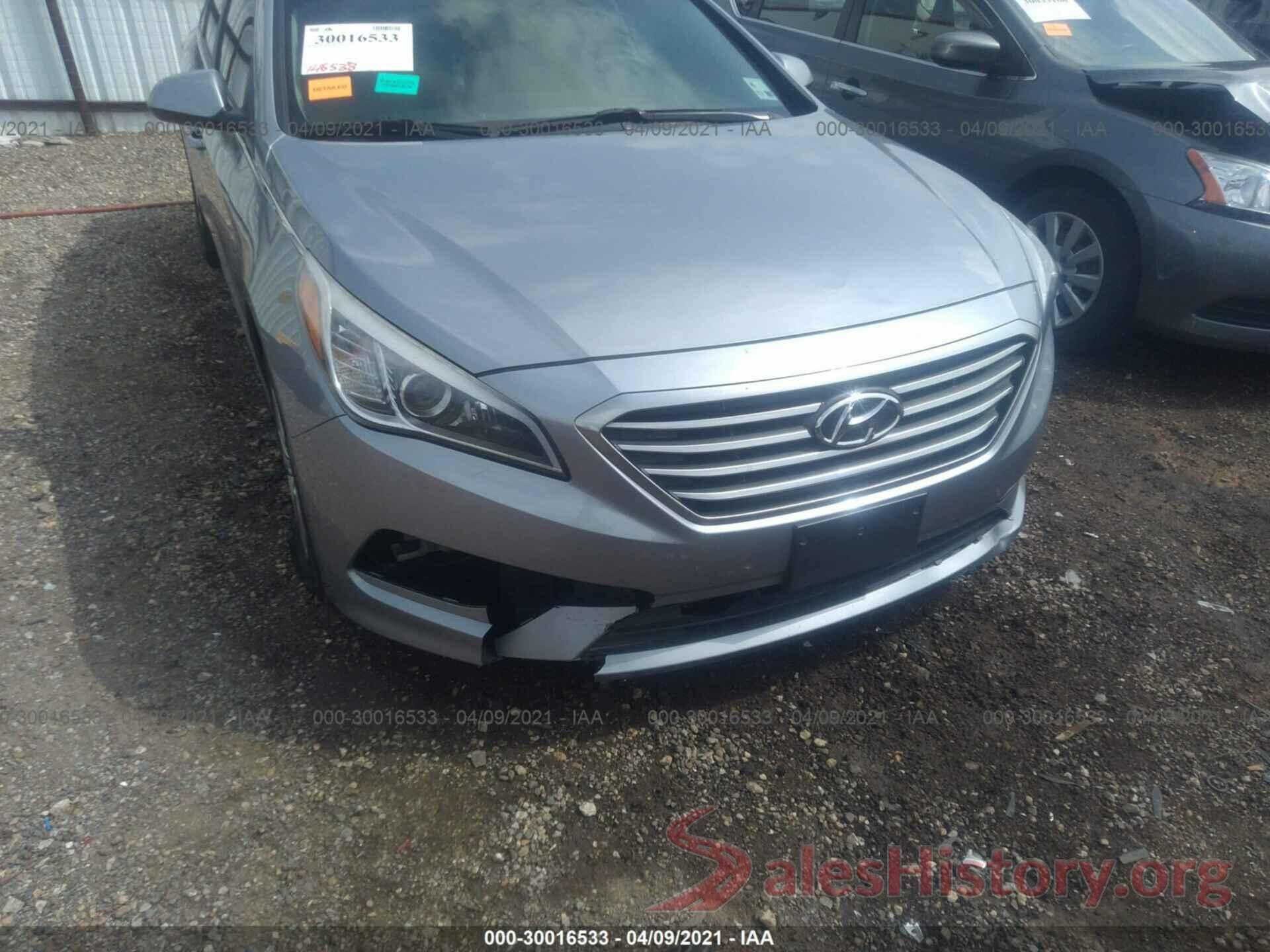 5NPE24AFXHH534695 2017 HYUNDAI SONATA