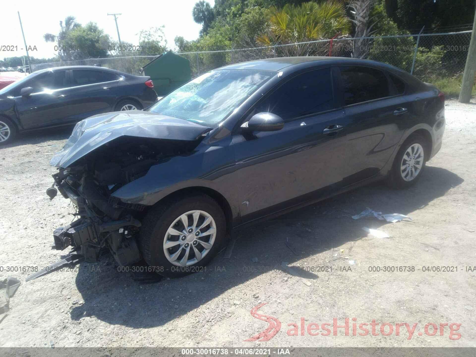 3KPF24AD6LE153054 2020 KIA FORTE