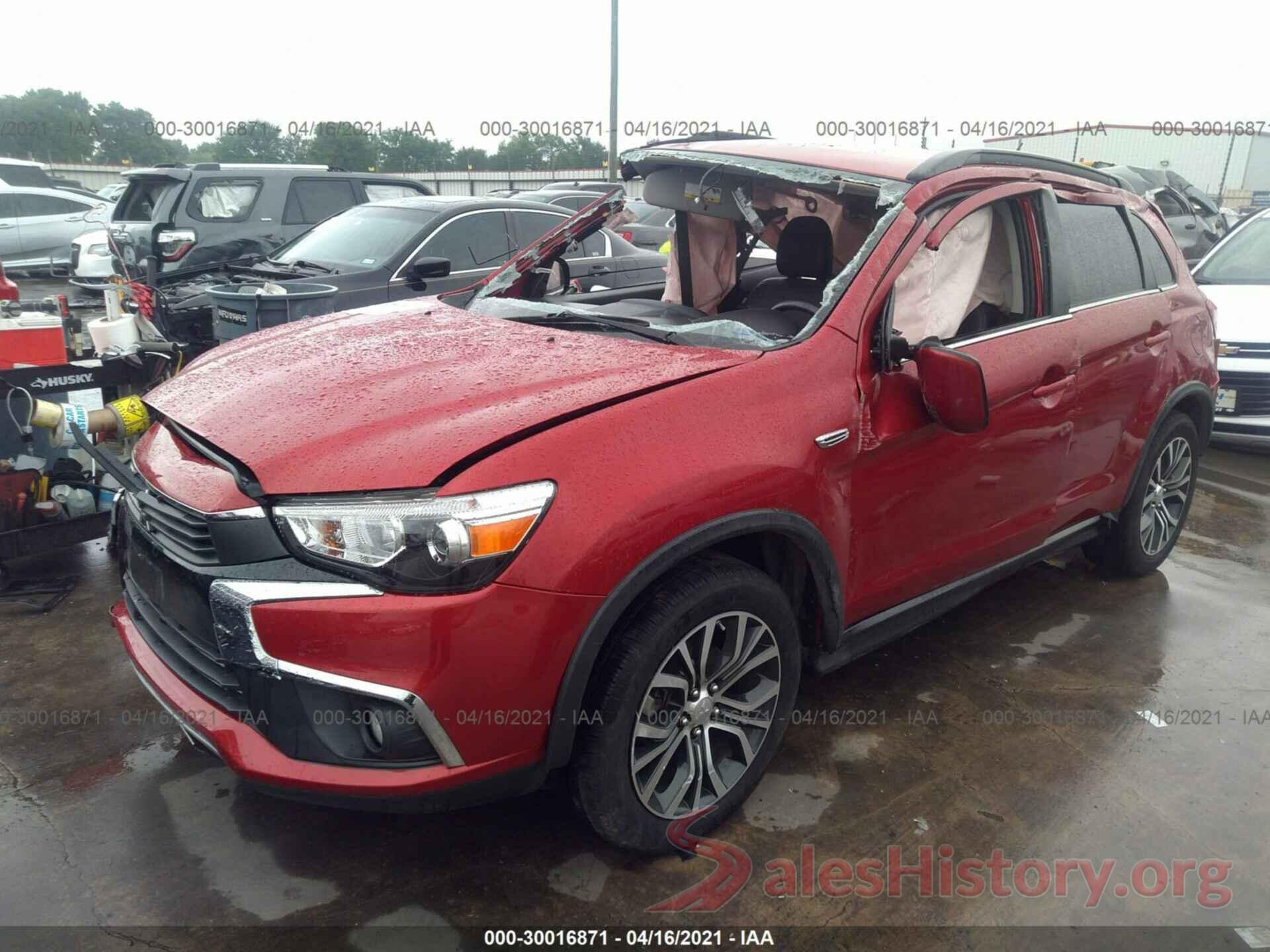 JA4AP4AW7GZ026010 2016 MITSUBISHI OUTLANDER SPORT