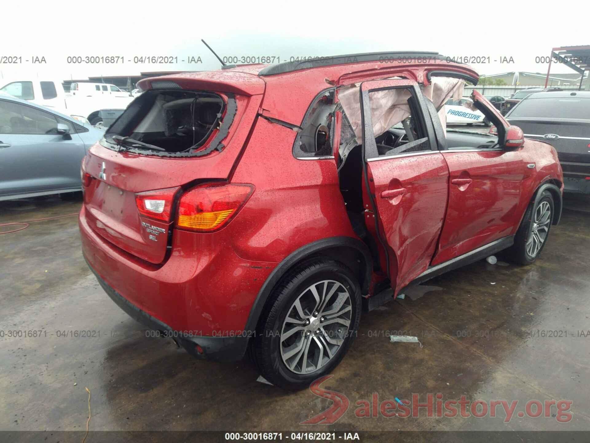 JA4AP4AW7GZ026010 2016 MITSUBISHI OUTLANDER SPORT