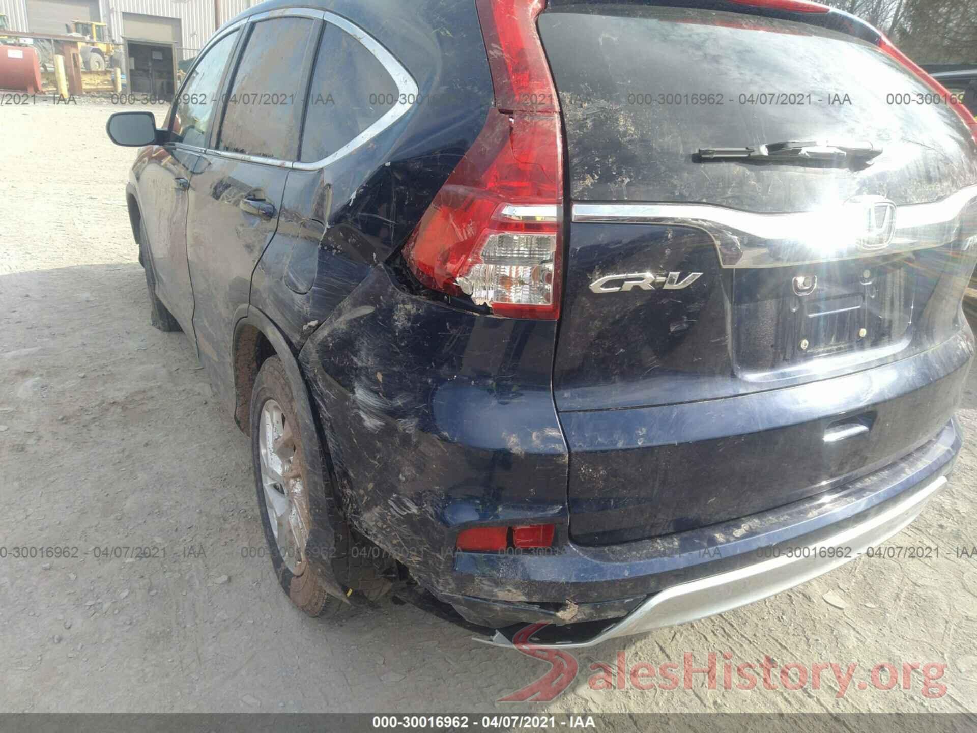 2HKRM4H5XGH655444 2016 HONDA CR-V