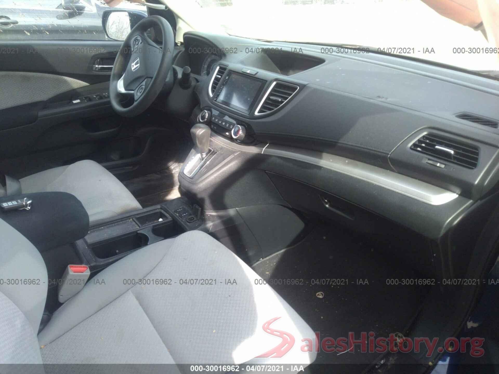 2HKRM4H5XGH655444 2016 HONDA CR-V