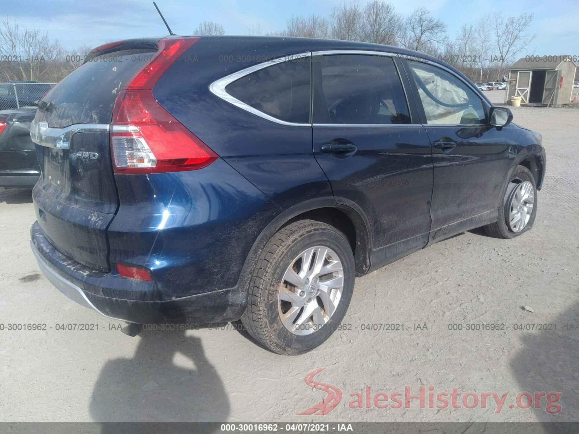 2HKRM4H5XGH655444 2016 HONDA CR-V