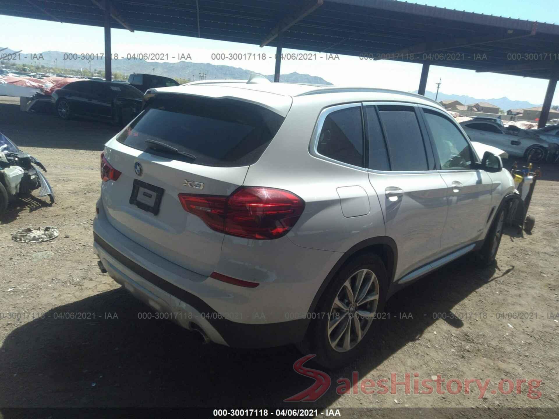 5UXTR9C58JLD65607 2018 BMW X3